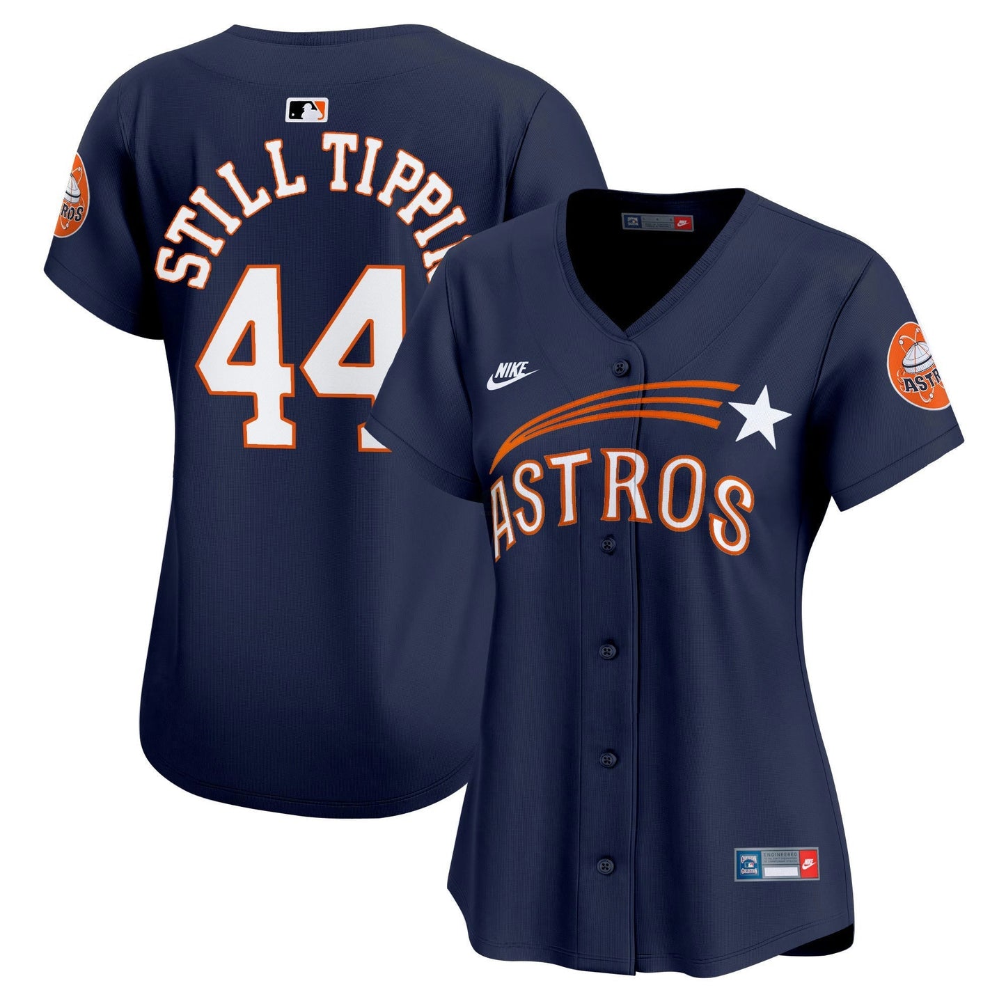 Camisa MLB Women’s Houston Throwback Cooperstown Vapor Premier Limited Jersey