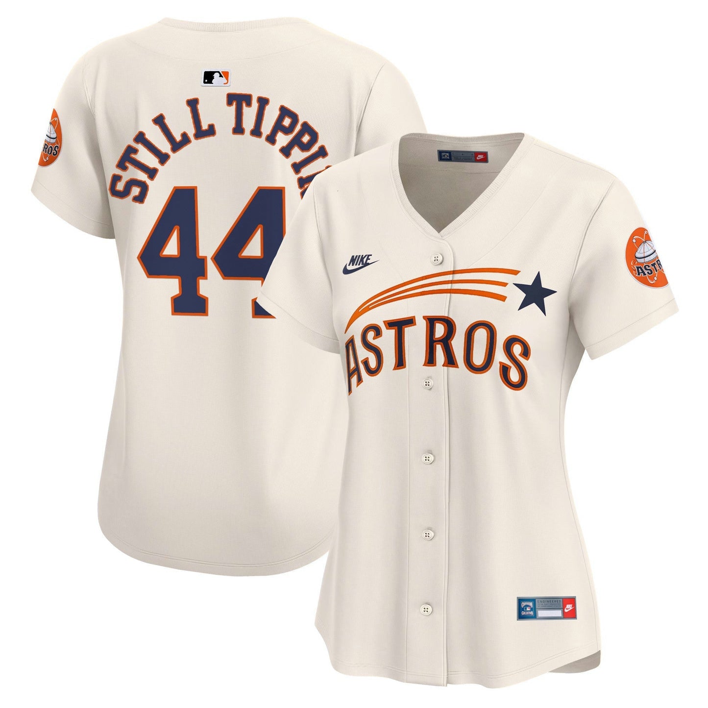 Camisa MLB Women’s Houston Throwback Cooperstown Vapor Premier Limited Jersey