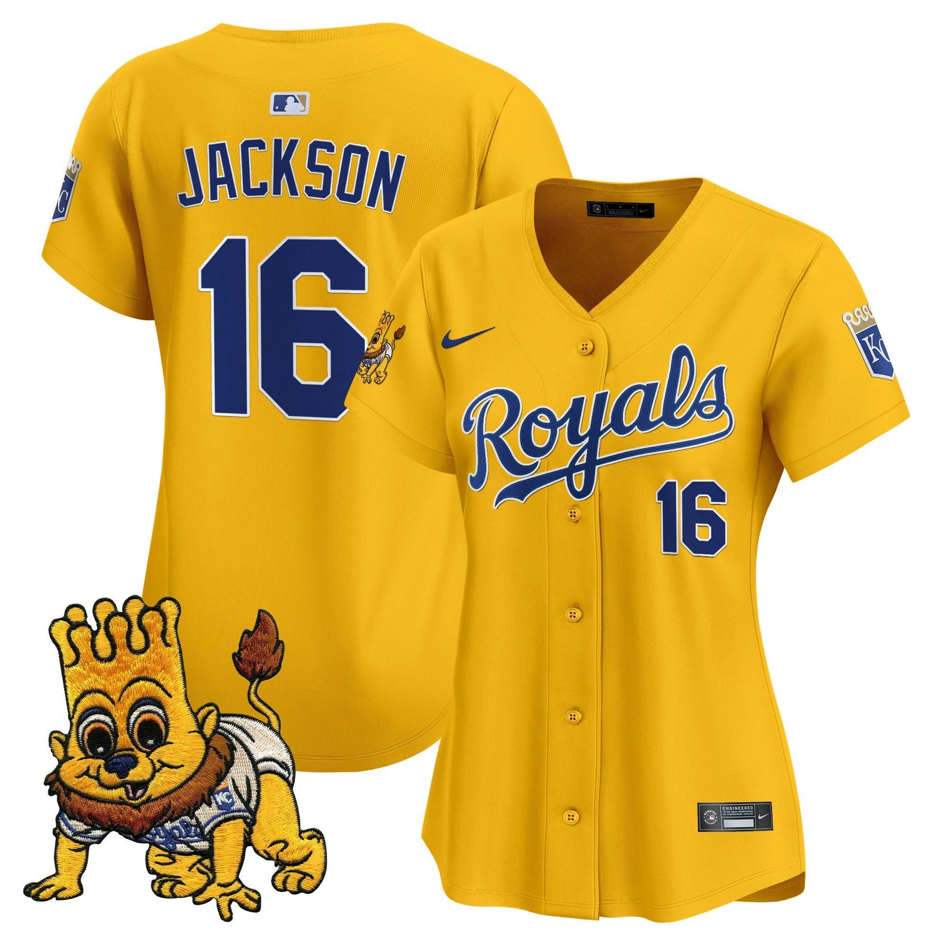 Camisa MLB Women’s Kansas City Sluggerrr Patch Vapor Premier Limited Jersey