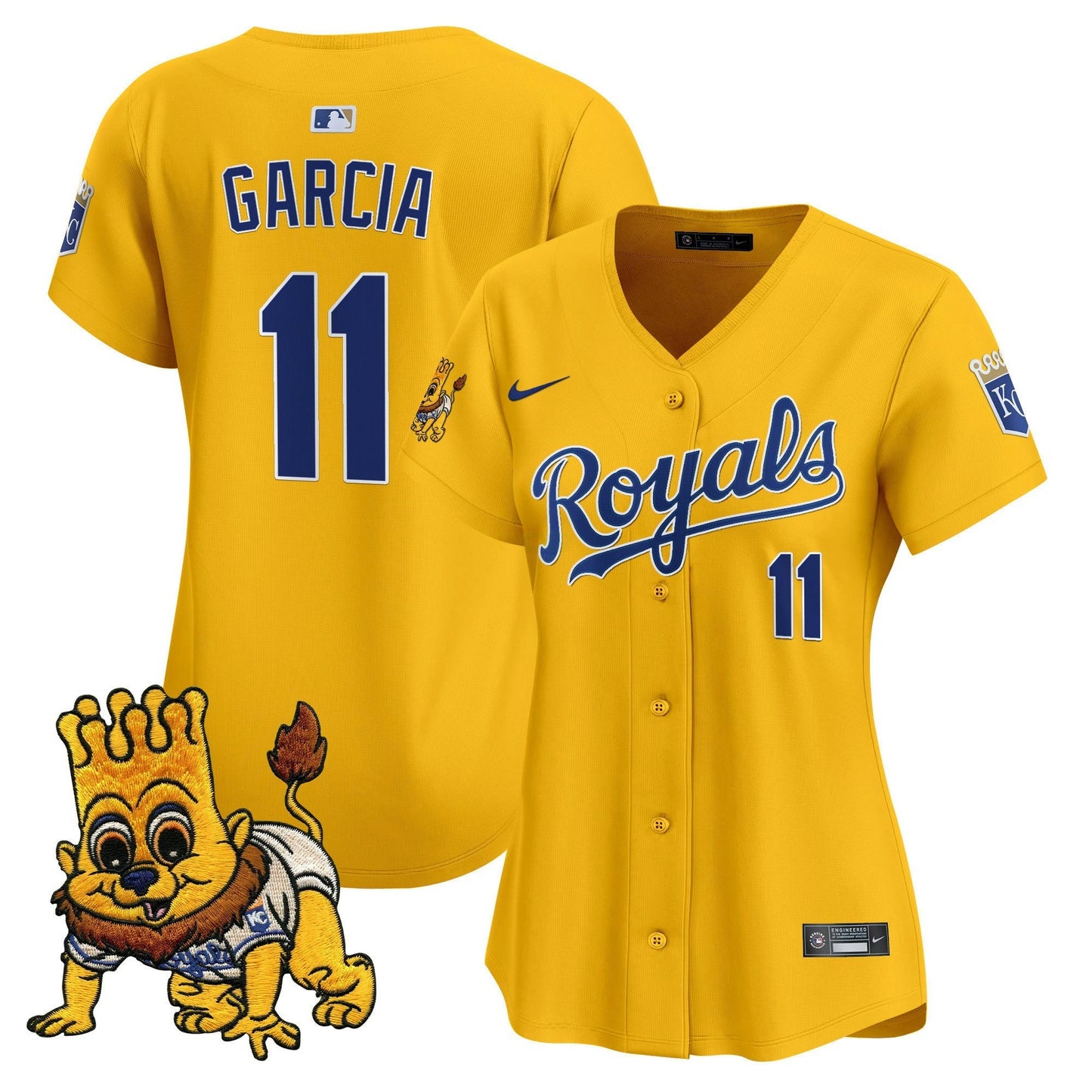 Camisa MLB Women’s Kansas City Sluggerrr Patch Vapor Premier Limited Jersey