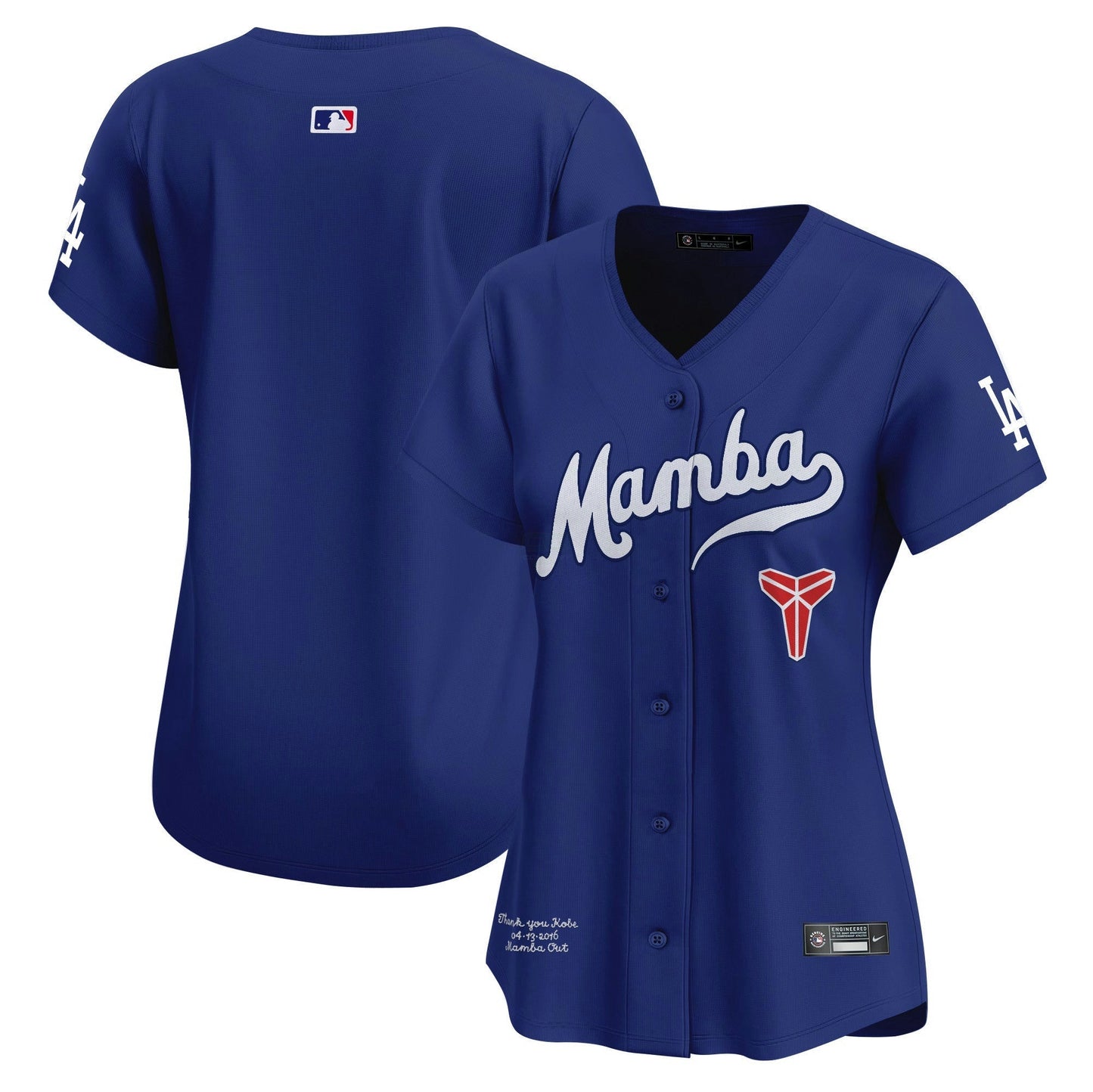Camisa MLB Women’s Kobe Bryant Mamba Vapor Premier Limited Jersey