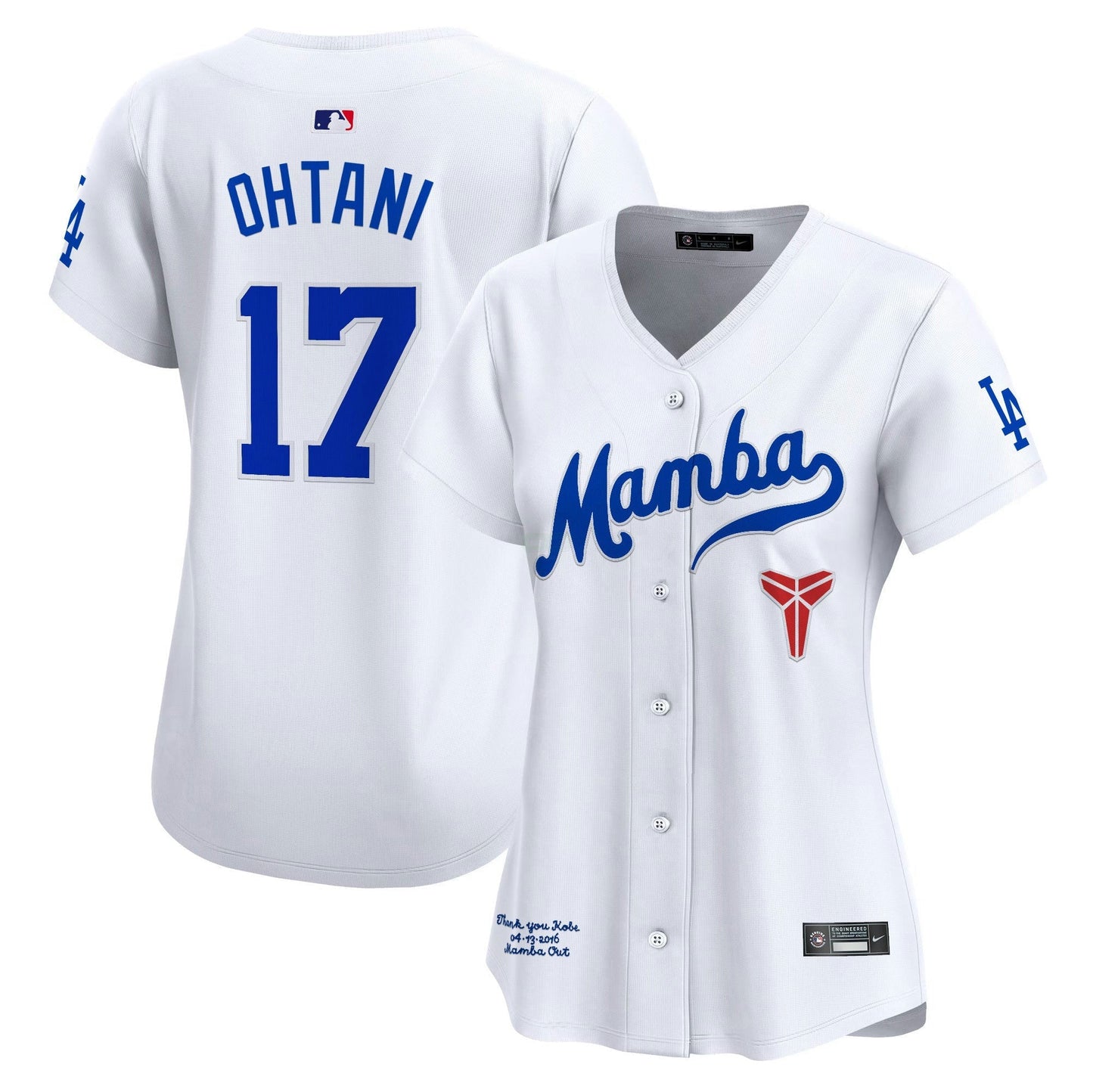 Camisa MLB Women’s Kobe Bryant Mamba Vapor Premier Limited Jersey
