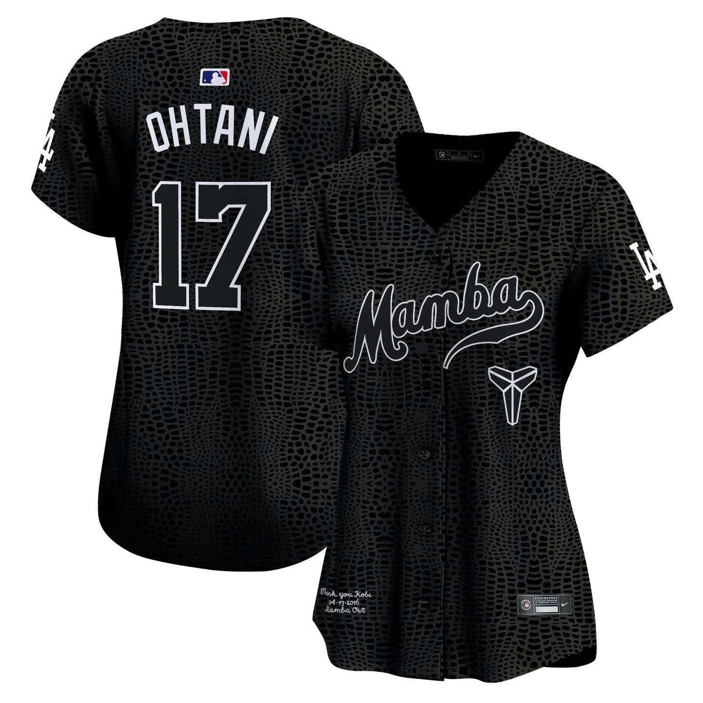 Camisa MLB Women’s Kobe Bryant Mamba Vapor Premier Limited Jersey
