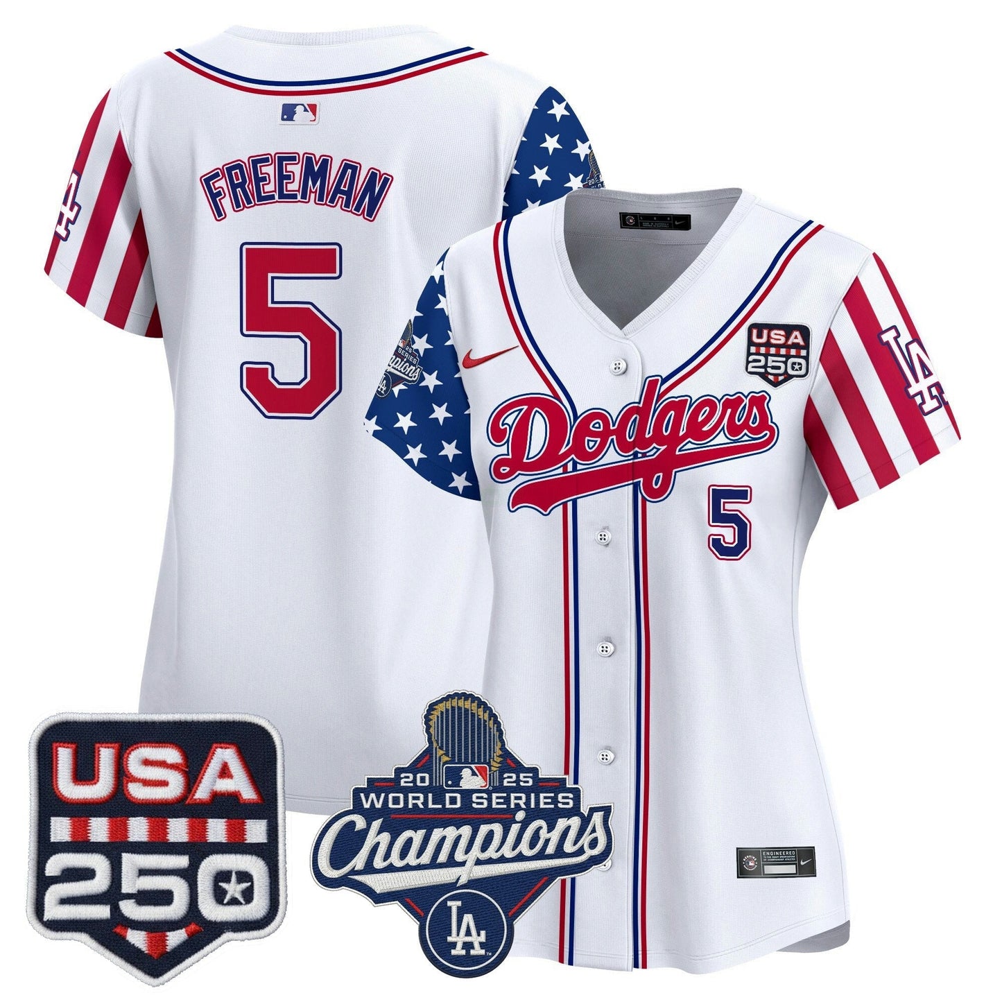 Camisa MLB Women’s Los Angeles “America250 Edition” Vapor Premier Limited Jersey V2
