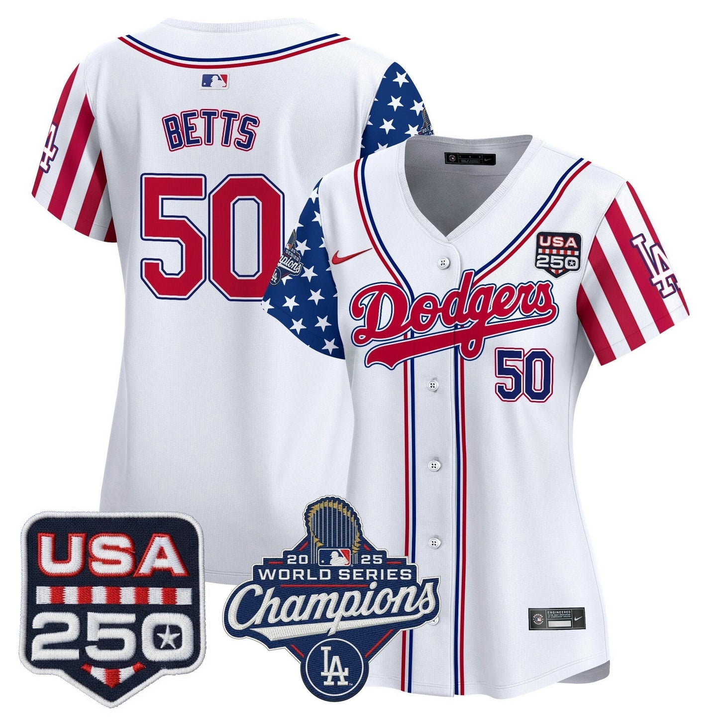 Camisa MLB Women’s Los Angeles “America250 Edition” Vapor Premier Limited Jersey V2