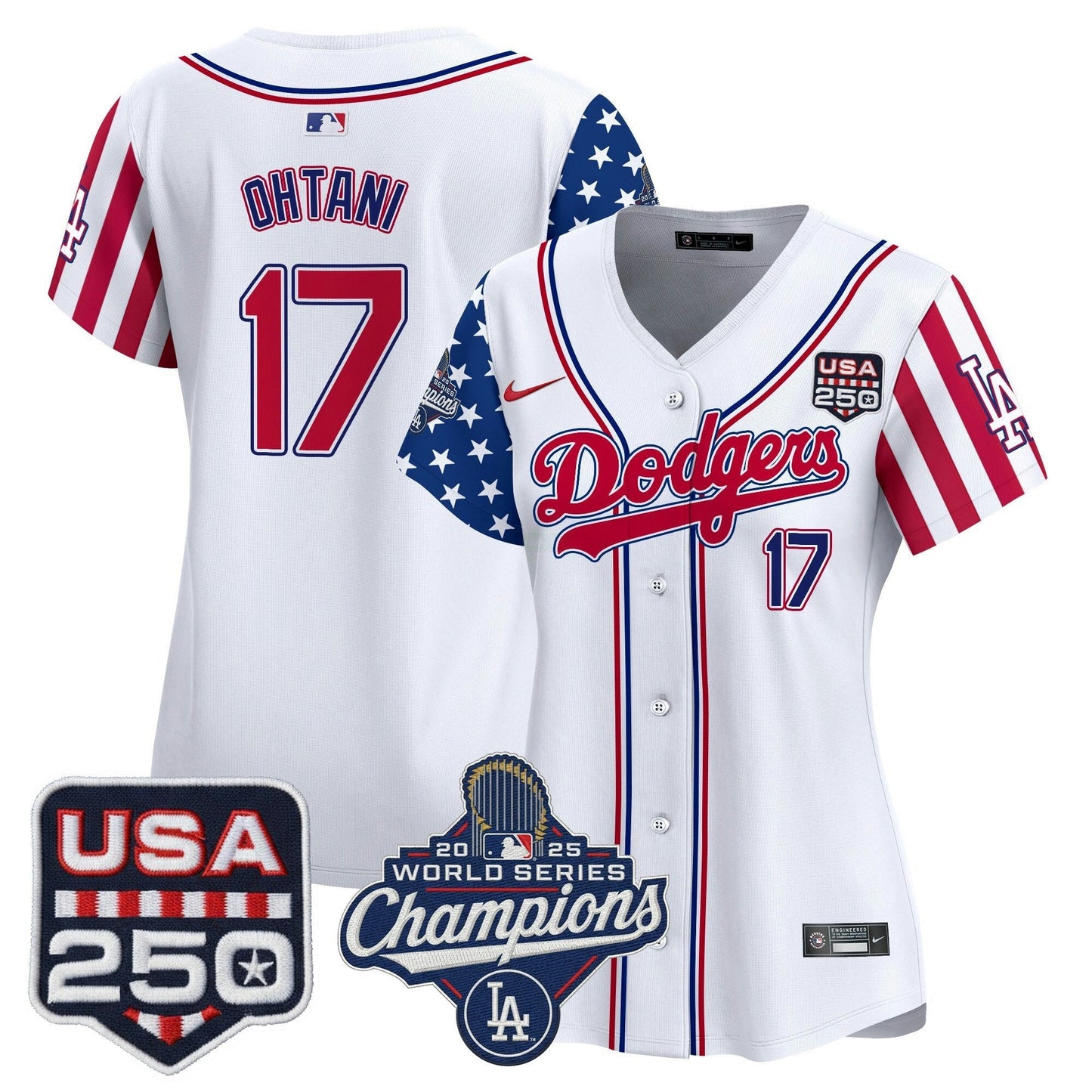 Camisa MLB Women’s Los Angeles “America250 Edition” Vapor Premier Limited Jersey V2