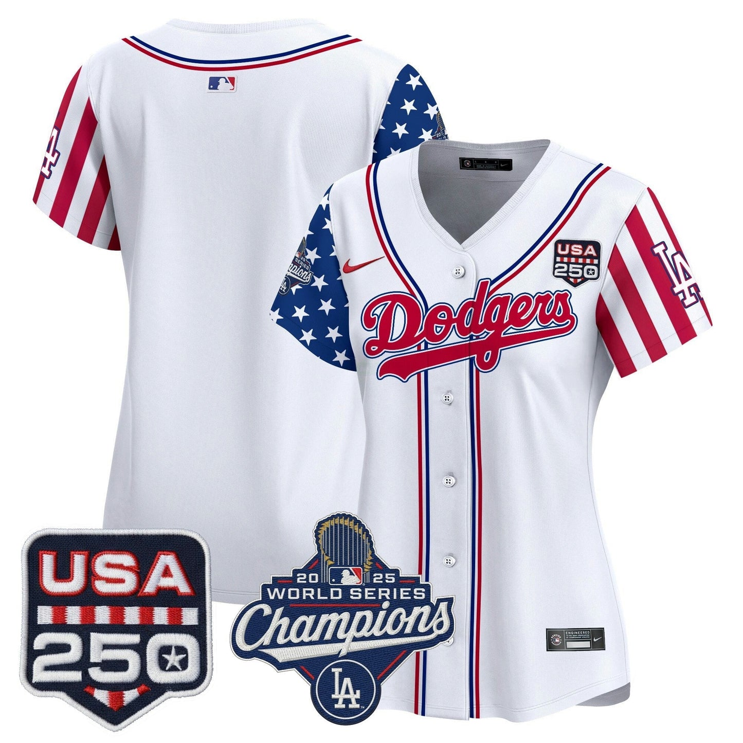 Camisa MLB Women’s Los Angeles “America250 Edition” Vapor Premier Limited Jersey V2