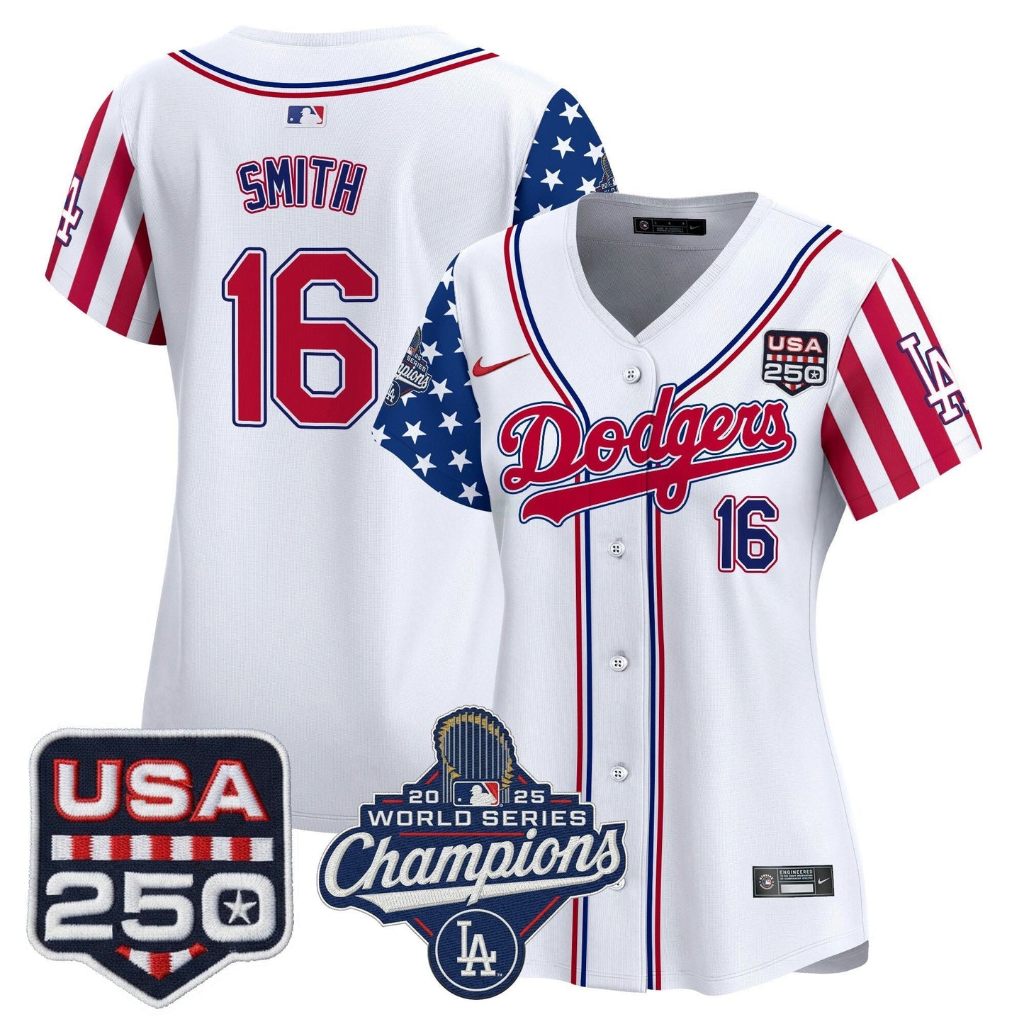 Camisa MLB Women’s Los Angeles “America250 Edition” Vapor Premier Limited Jersey V2