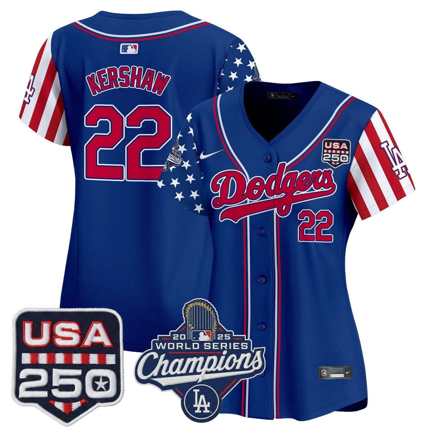 Camisa MLB Women’s Los Angeles “America250 Edition” Vapor Premier Limited Jersey V2