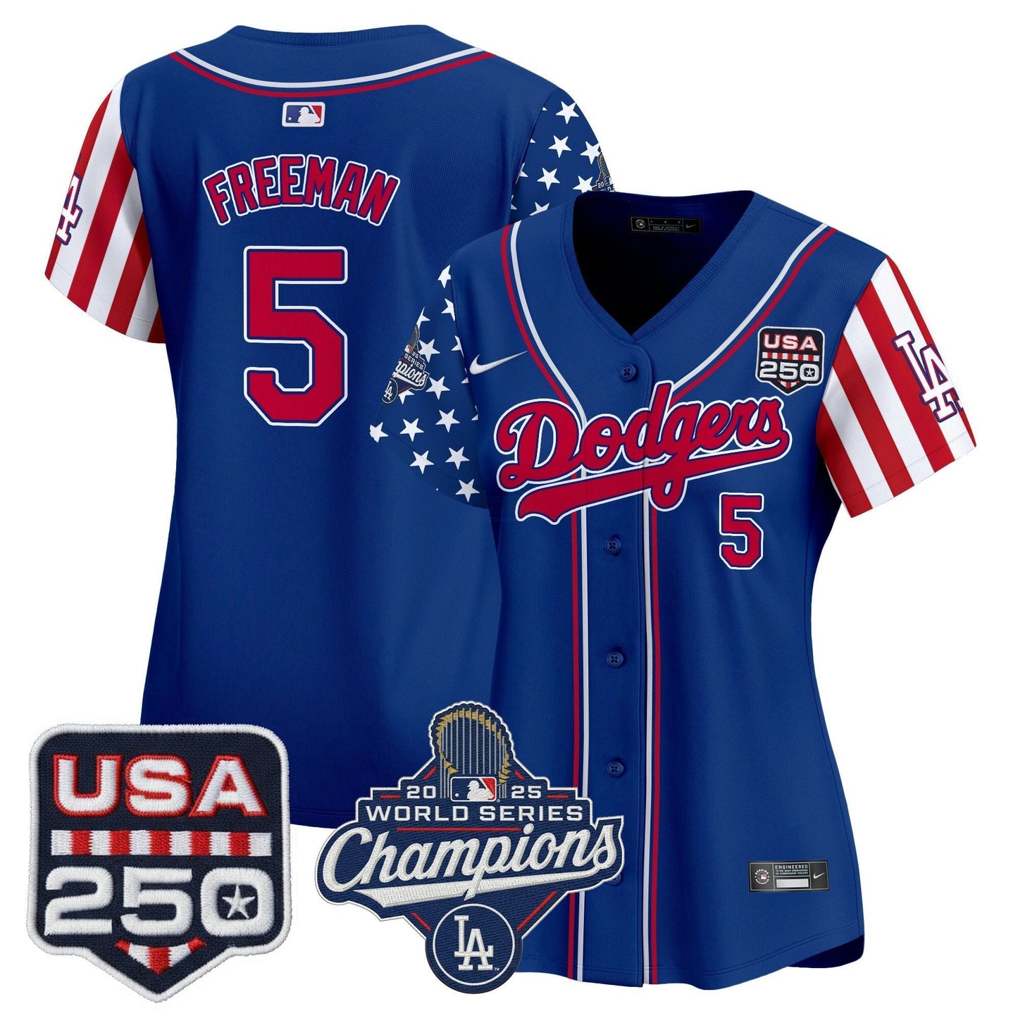Camisa MLB Women’s Los Angeles “America250 Edition” Vapor Premier Limited Jersey V2