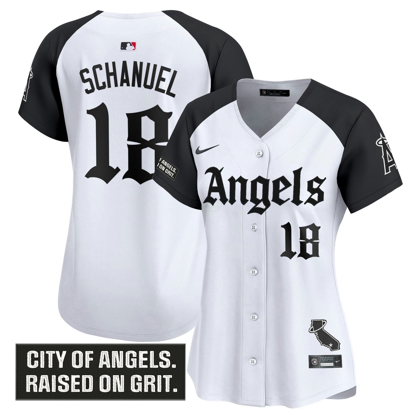 Camisa MLB Women’s Los Angeles ‘Gothic Halo Edition’ Vapor Premier Limited Jersey