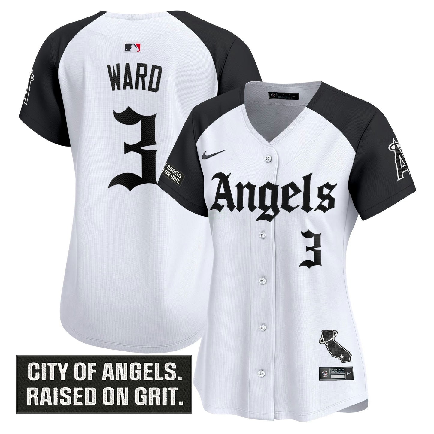 Camisa MLB Women’s Los Angeles ‘Gothic Halo Edition’ Vapor Premier Limited Jersey