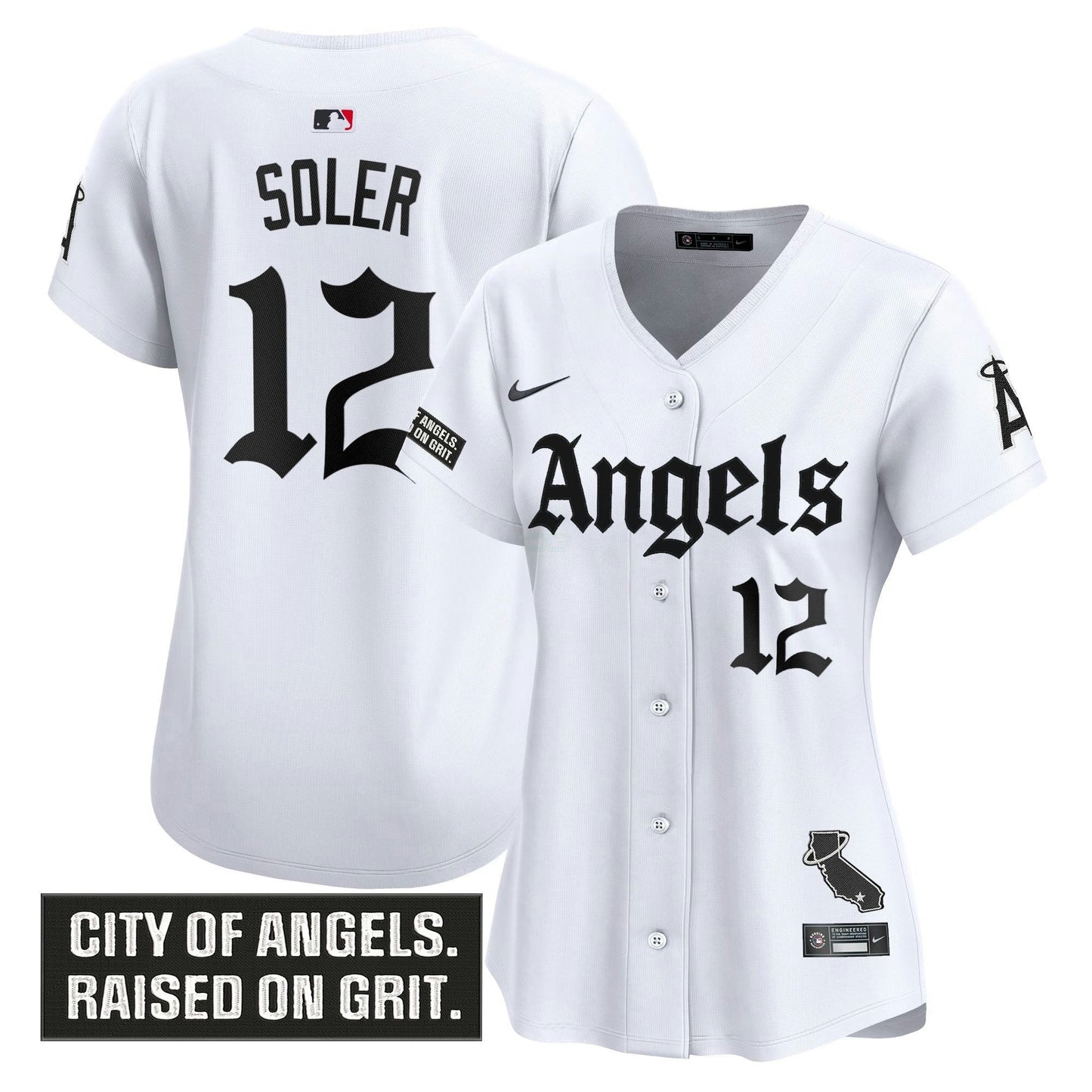 Camisa MLB Women’s Los Angeles ‘Gothic Halo Edition’ Vapor Premier Limited Jersey