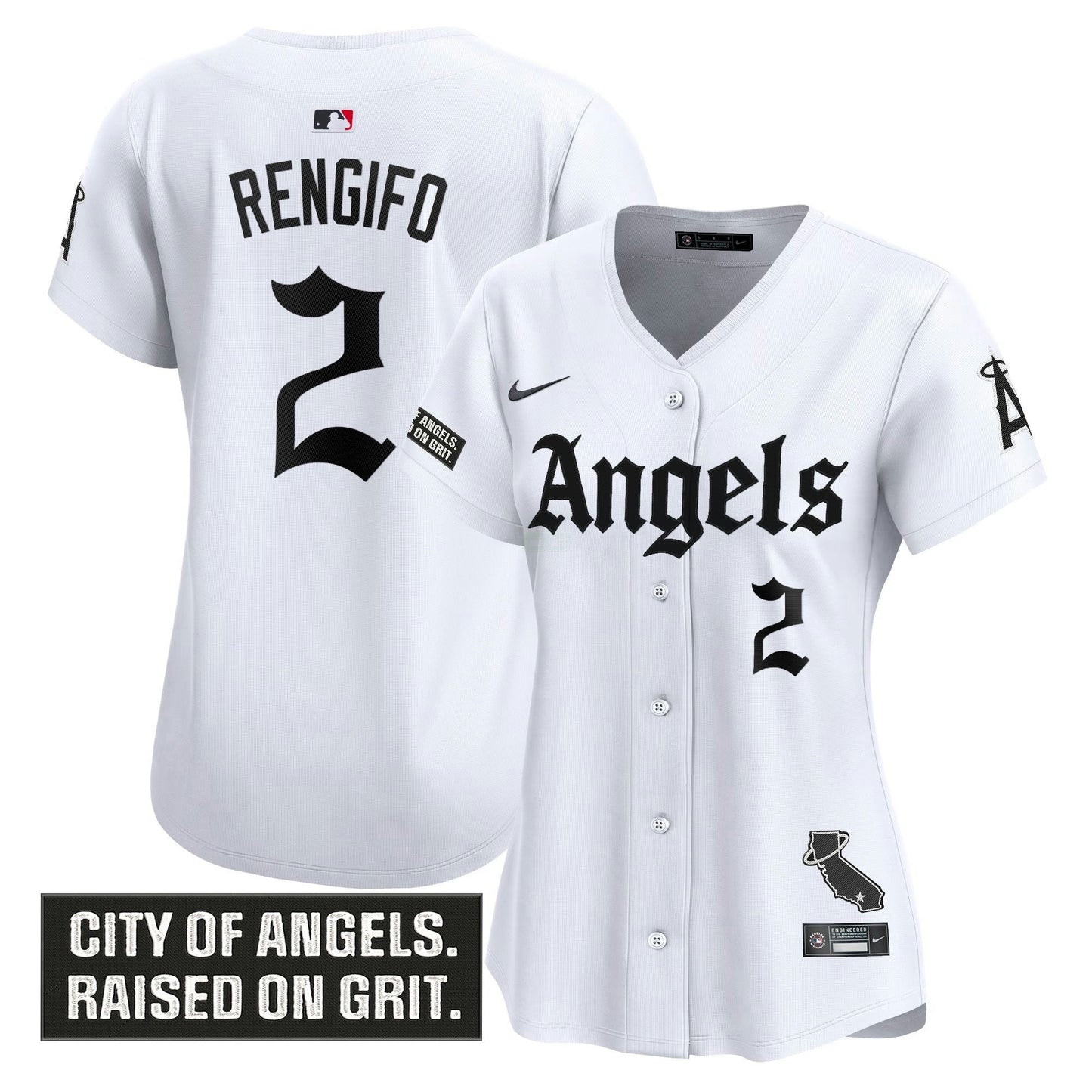 Camisa MLB Women’s Los Angeles ‘Gothic Halo Edition’ Vapor Premier Limited Jersey