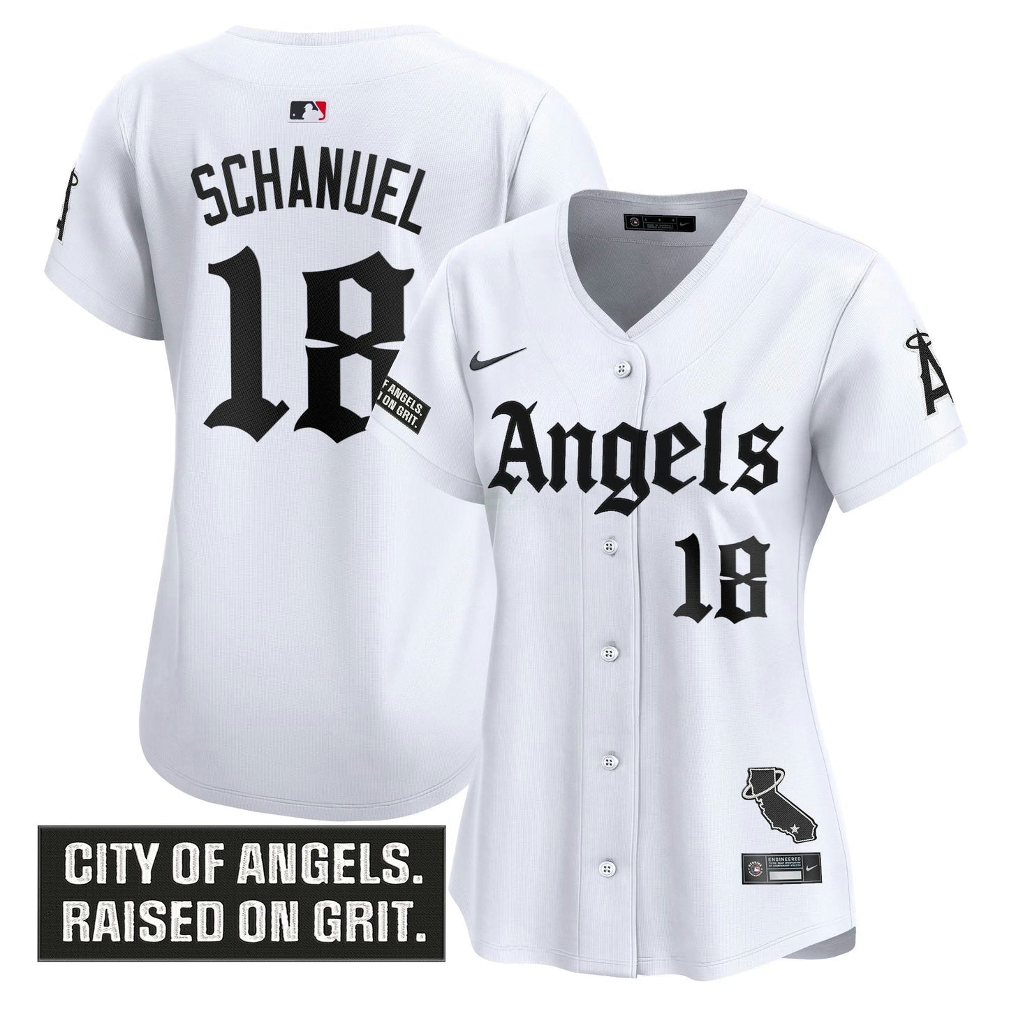 Camisa MLB Women’s Los Angeles ‘Gothic Halo Edition’ Vapor Premier Limited Jersey