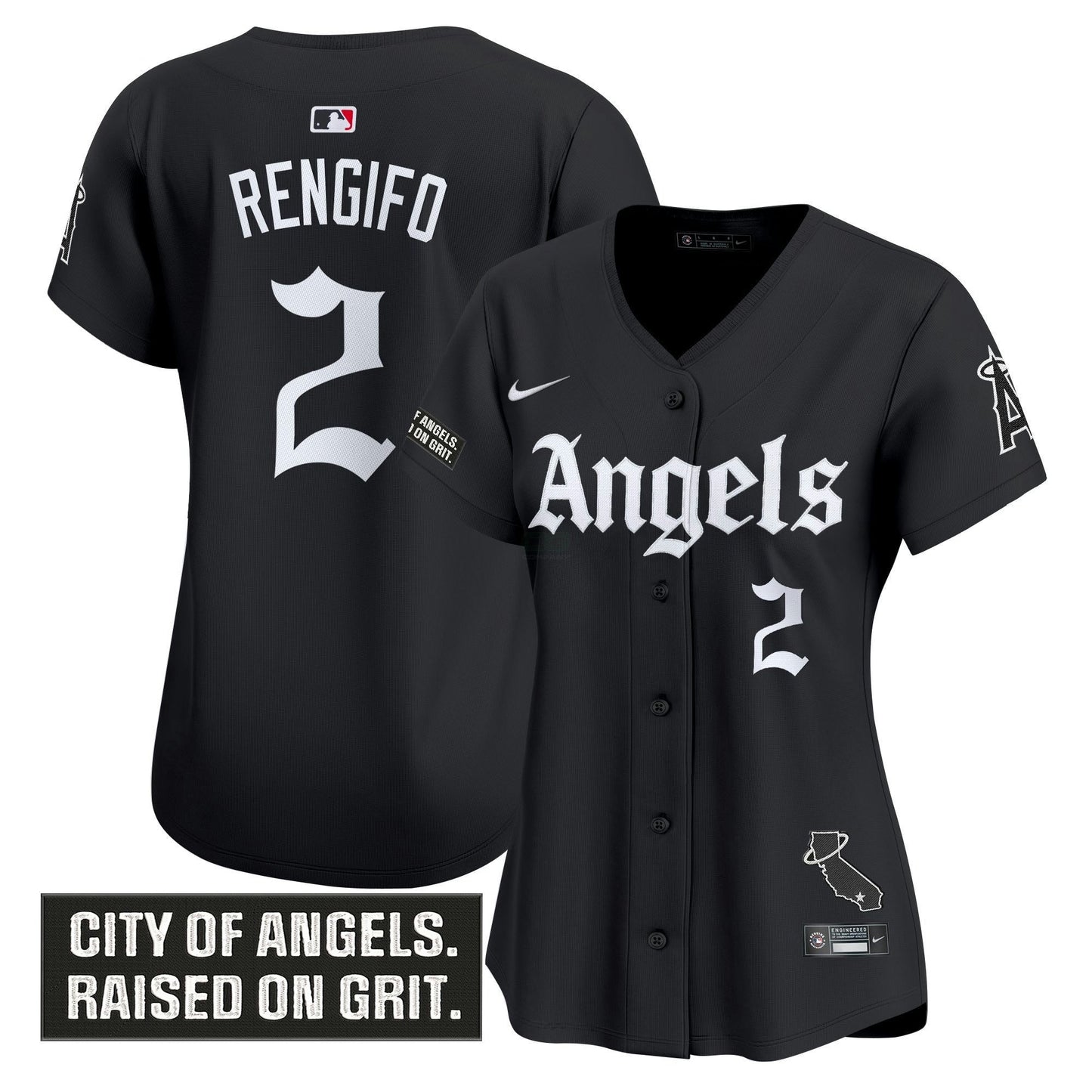 Camisa MLB Women’s Los Angeles ‘Gothic Halo Edition’ Vapor Premier Limited Jersey