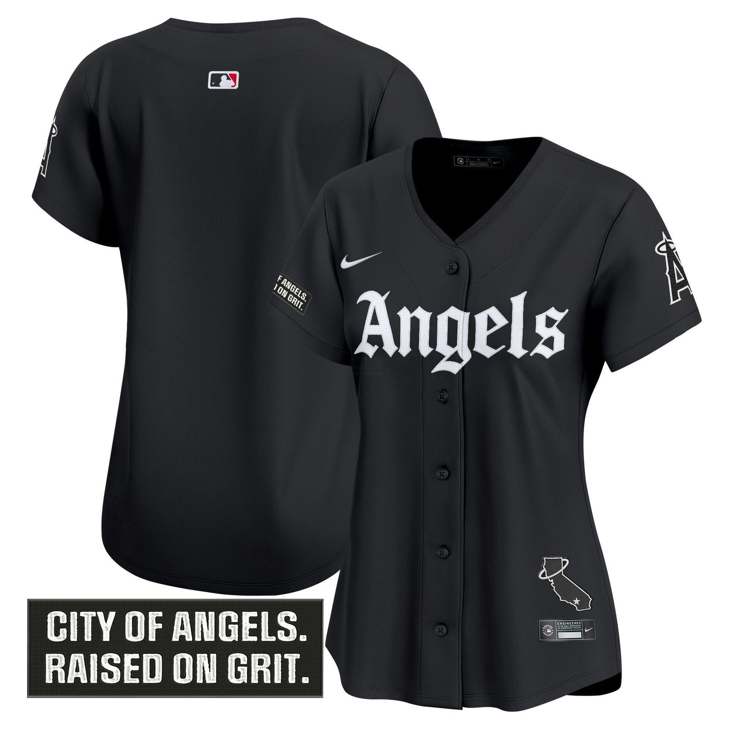 Camisa MLB Women’s Los Angeles ‘Gothic Halo Edition’ Vapor Premier Limited Jersey