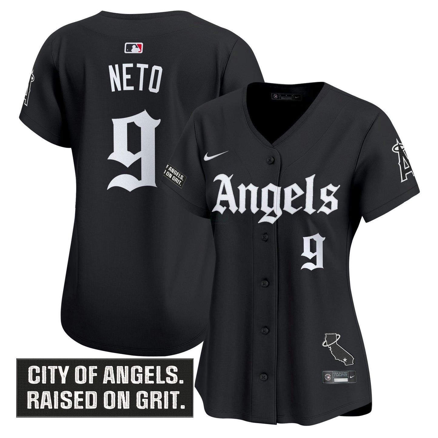 Camisa MLB Women’s Los Angeles ‘Gothic Halo Edition’ Vapor Premier Limited Jersey