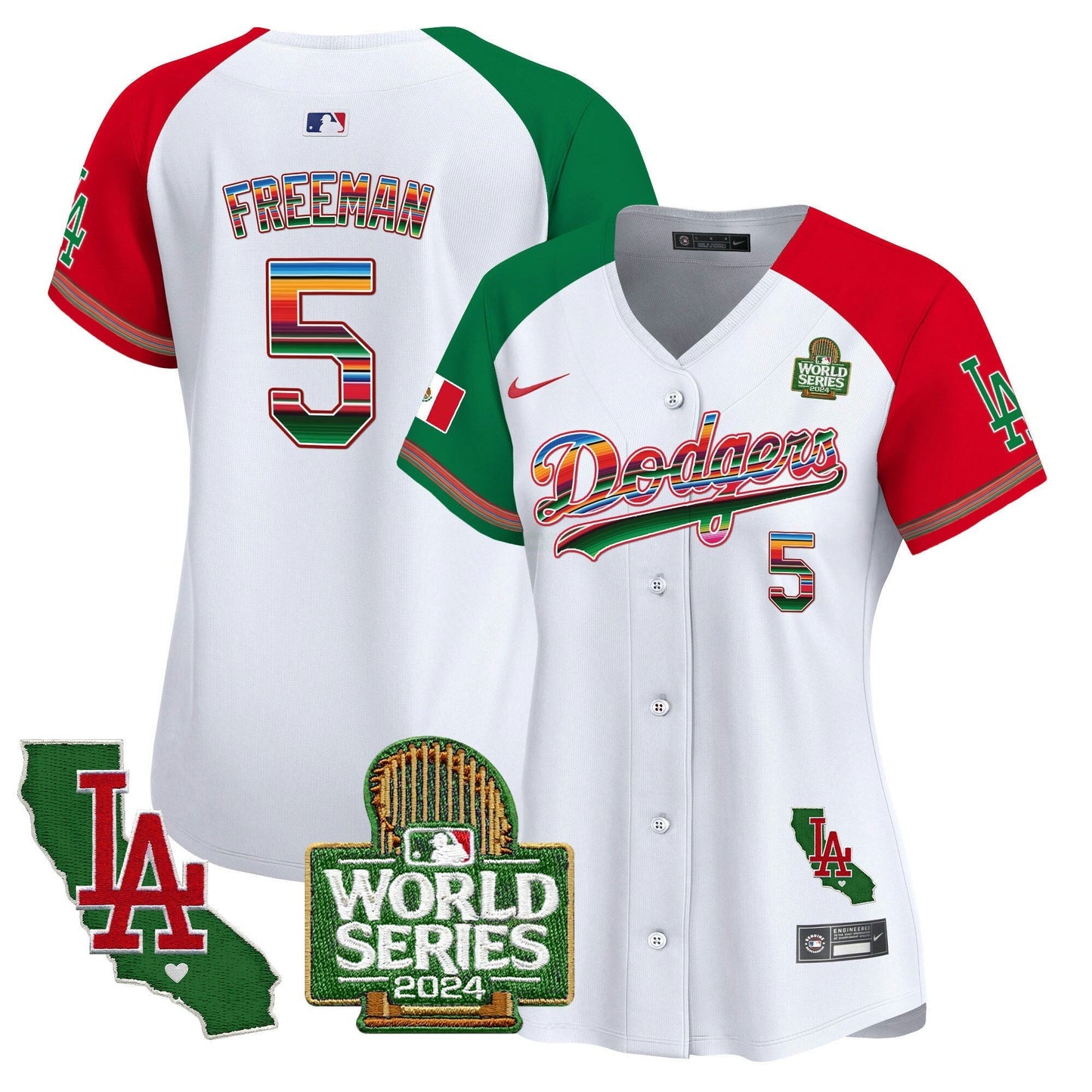 Camisa MLB Women’s Mexico 2024 World Series Vapor Premier Limited Jersey V2