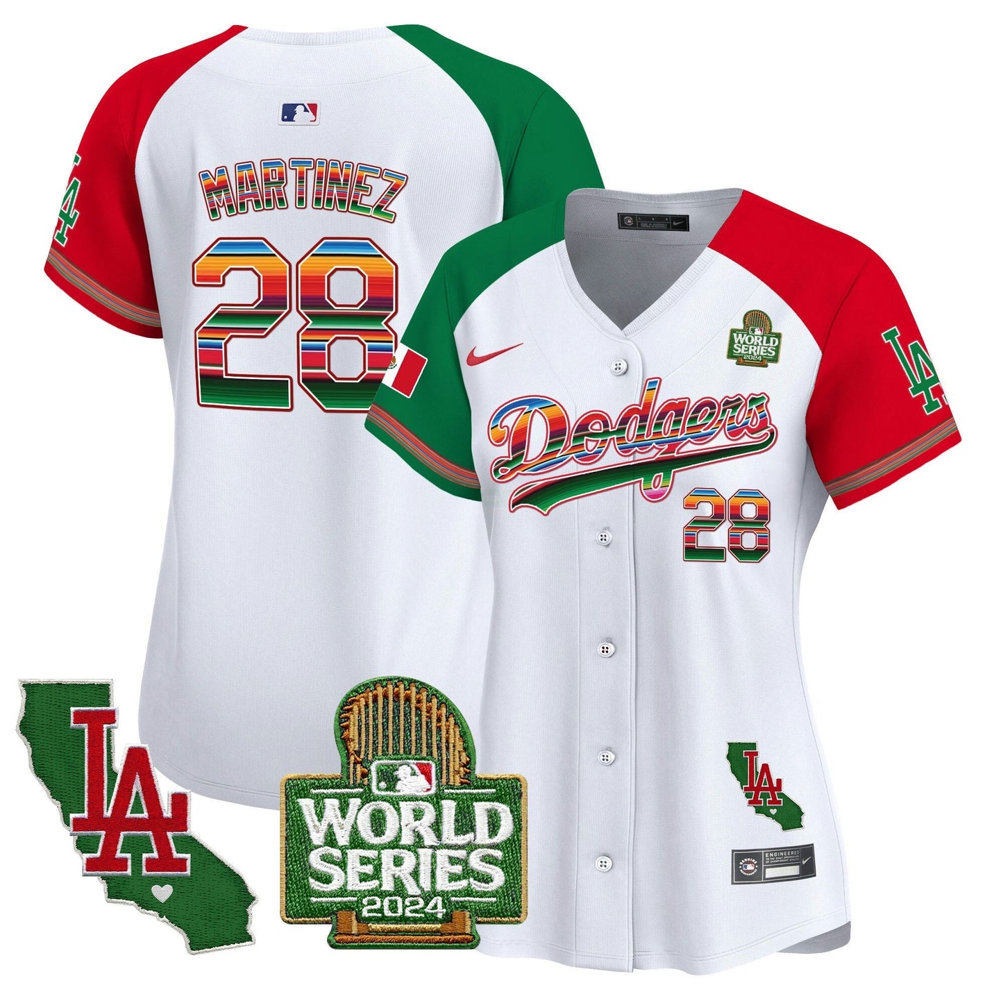 Camisa MLB Women’s Mexico 2024 World Series Vapor Premier Limited Jersey V2