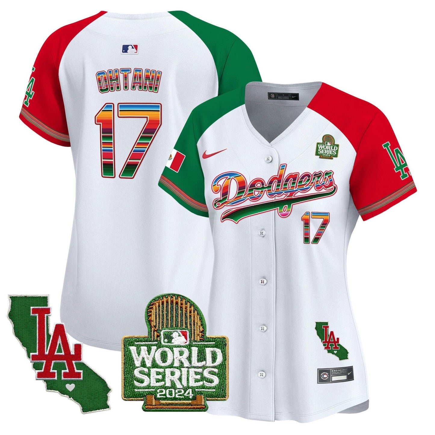 Camisa MLB Women’s Mexico 2024 World Series Vapor Premier Limited Jersey V2
