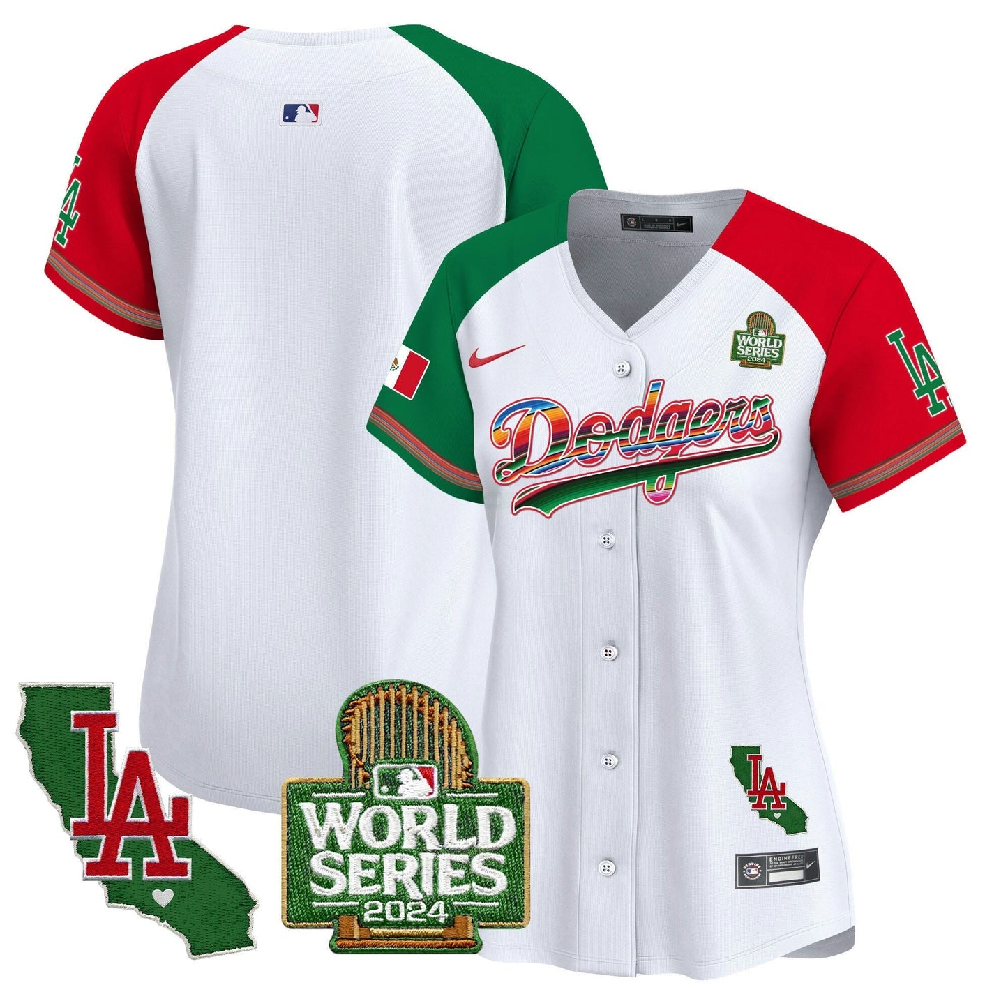 Camisa MLB Women’s Mexico 2024 World Series Vapor Premier Limited Jersey V2