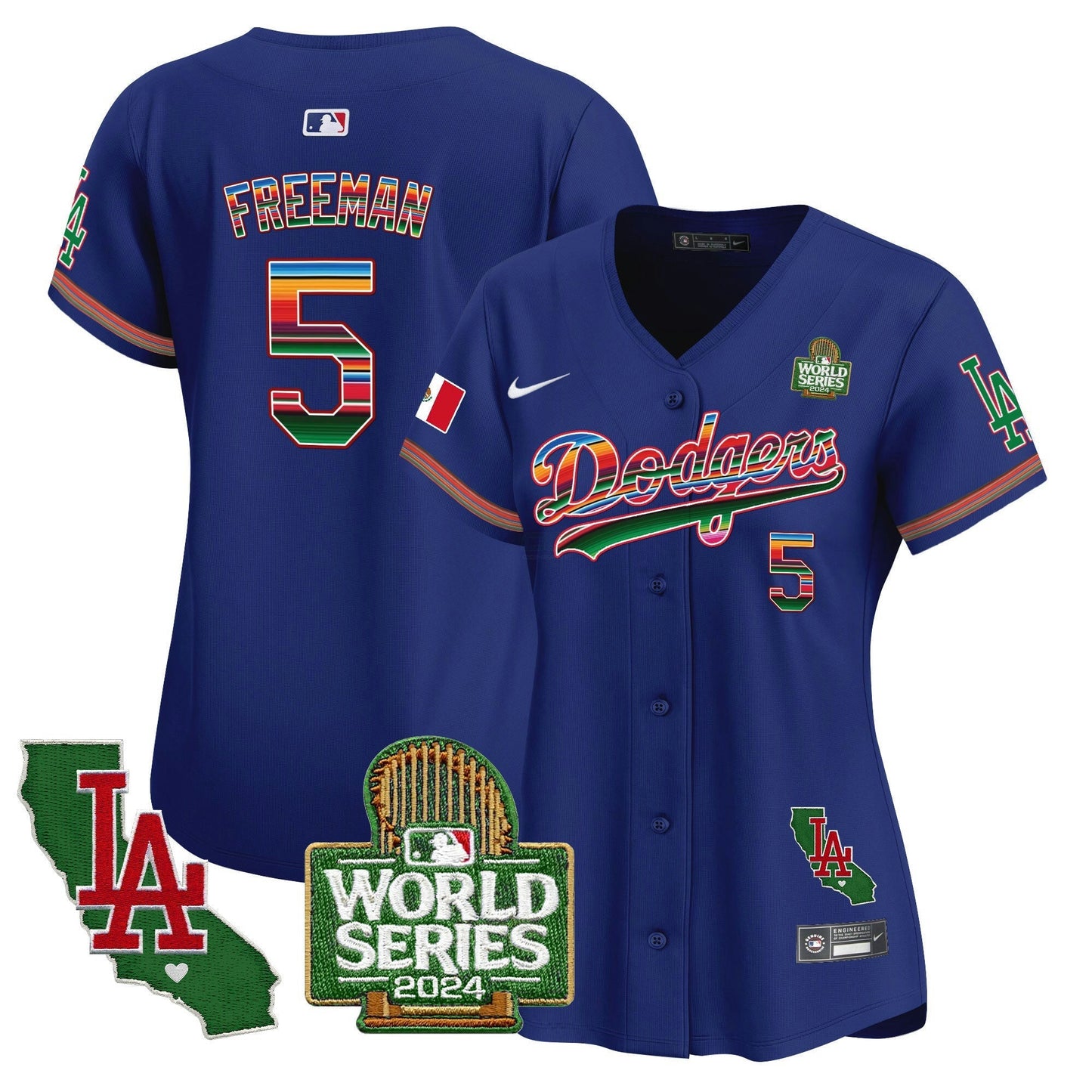 Camisa MLB Women’s Mexico 2024 World Series Vapor Premier Limited Jersey V2