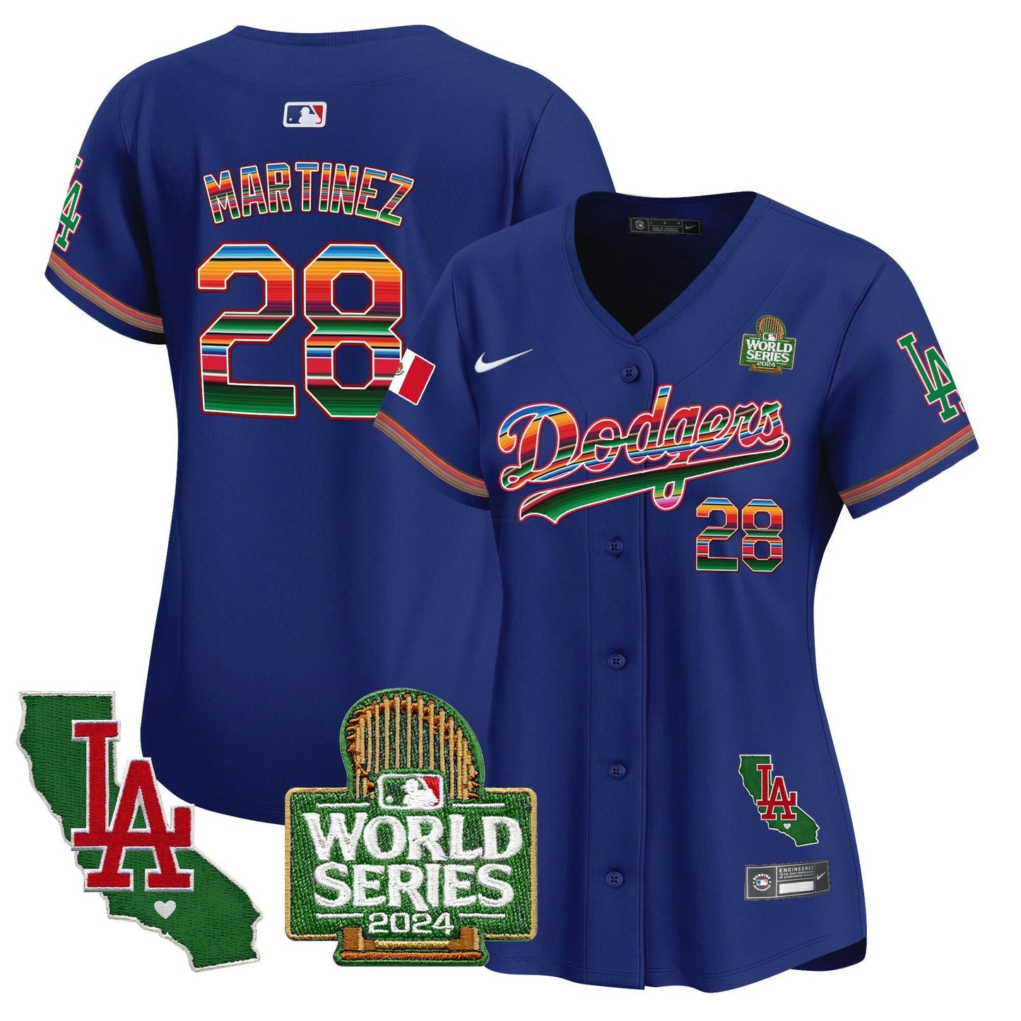 Camisa MLB Women’s Mexico 2024 World Series Vapor Premier Limited Jersey V2