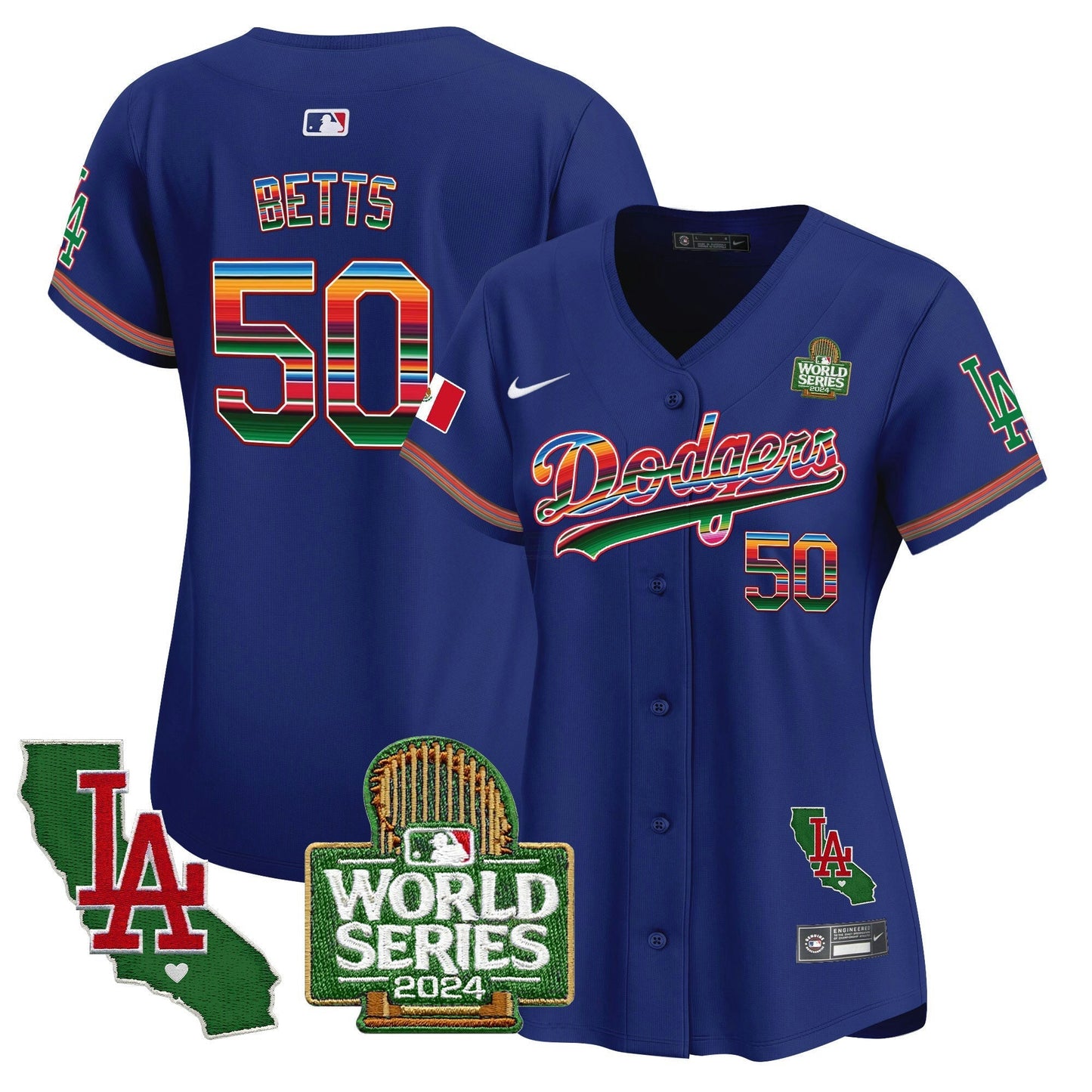 Camisa MLB Women’s Mexico 2024 World Series Vapor Premier Limited Jersey V2