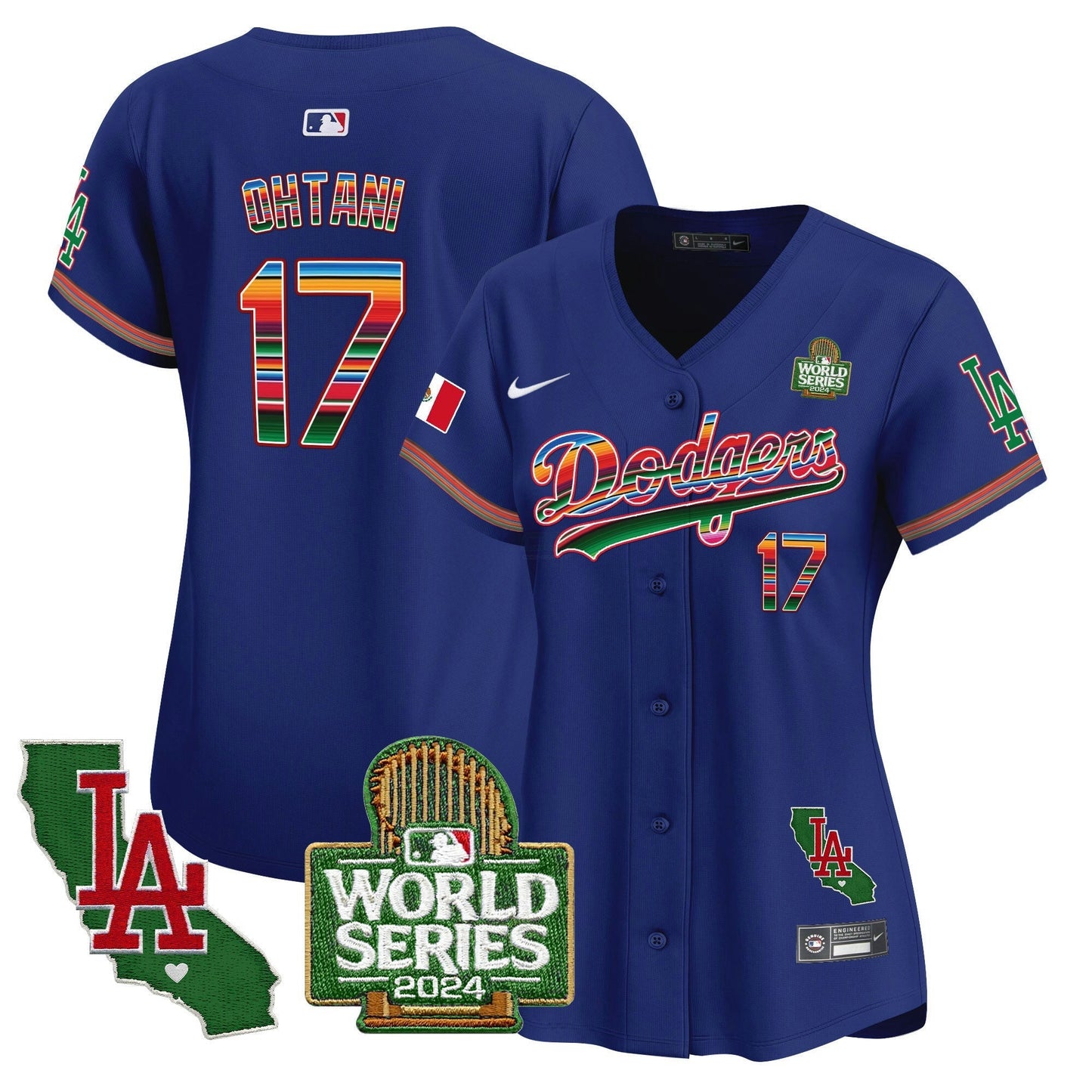 Camisa MLB Women’s Mexico 2024 World Series Vapor Premier Limited Jersey V2