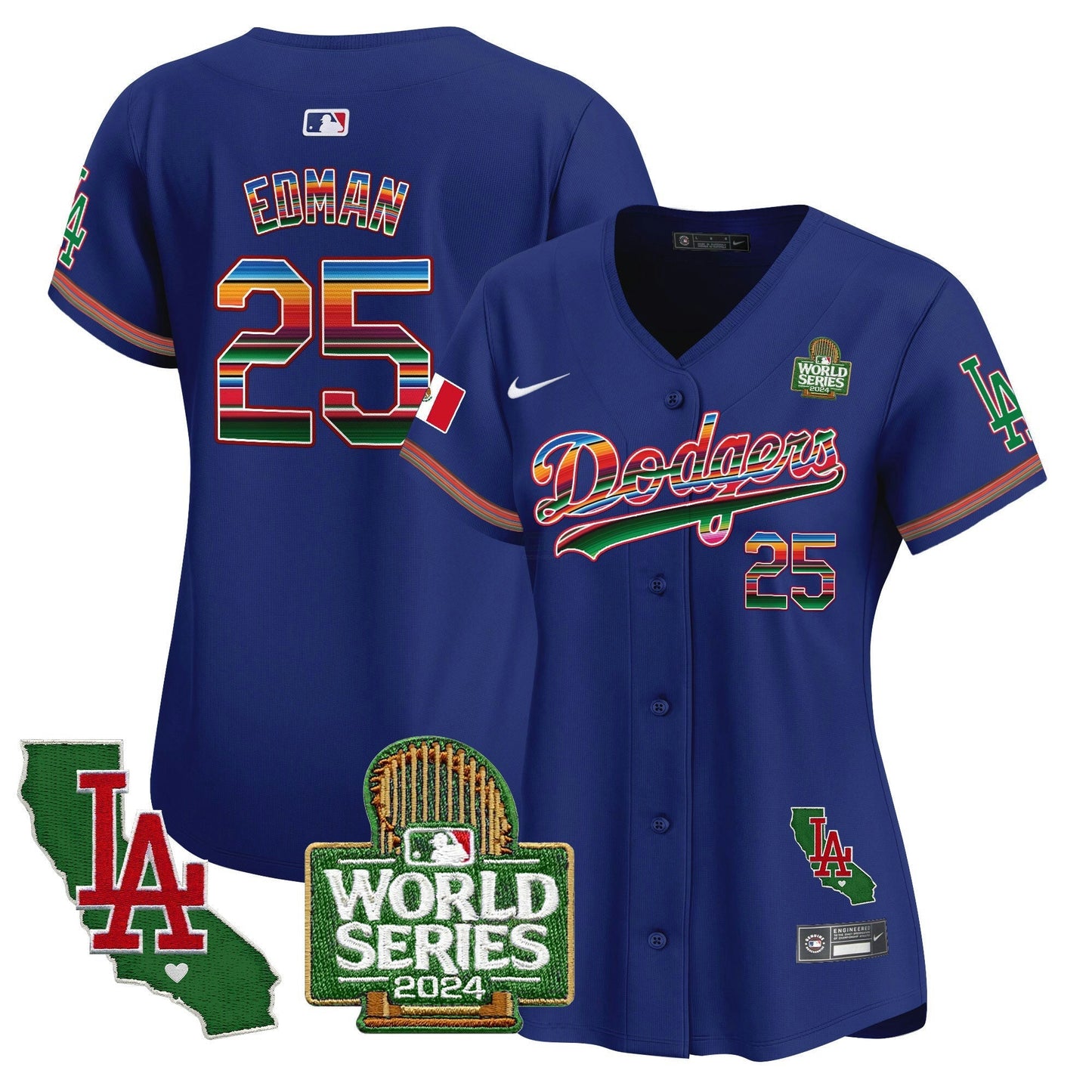 Camisa MLB Women’s Mexico 2024 World Series Vapor Premier Limited Jersey V2