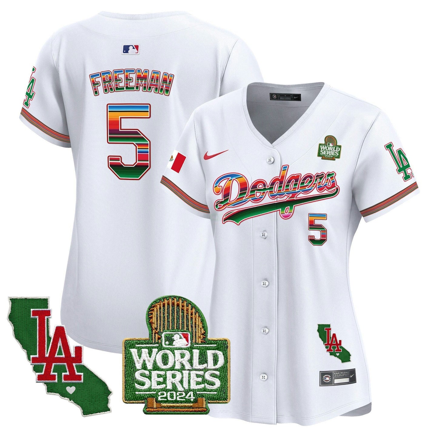 Camisa MLB Women’s Mexico 2024 World Series Vapor Premier Limited Jersey V2