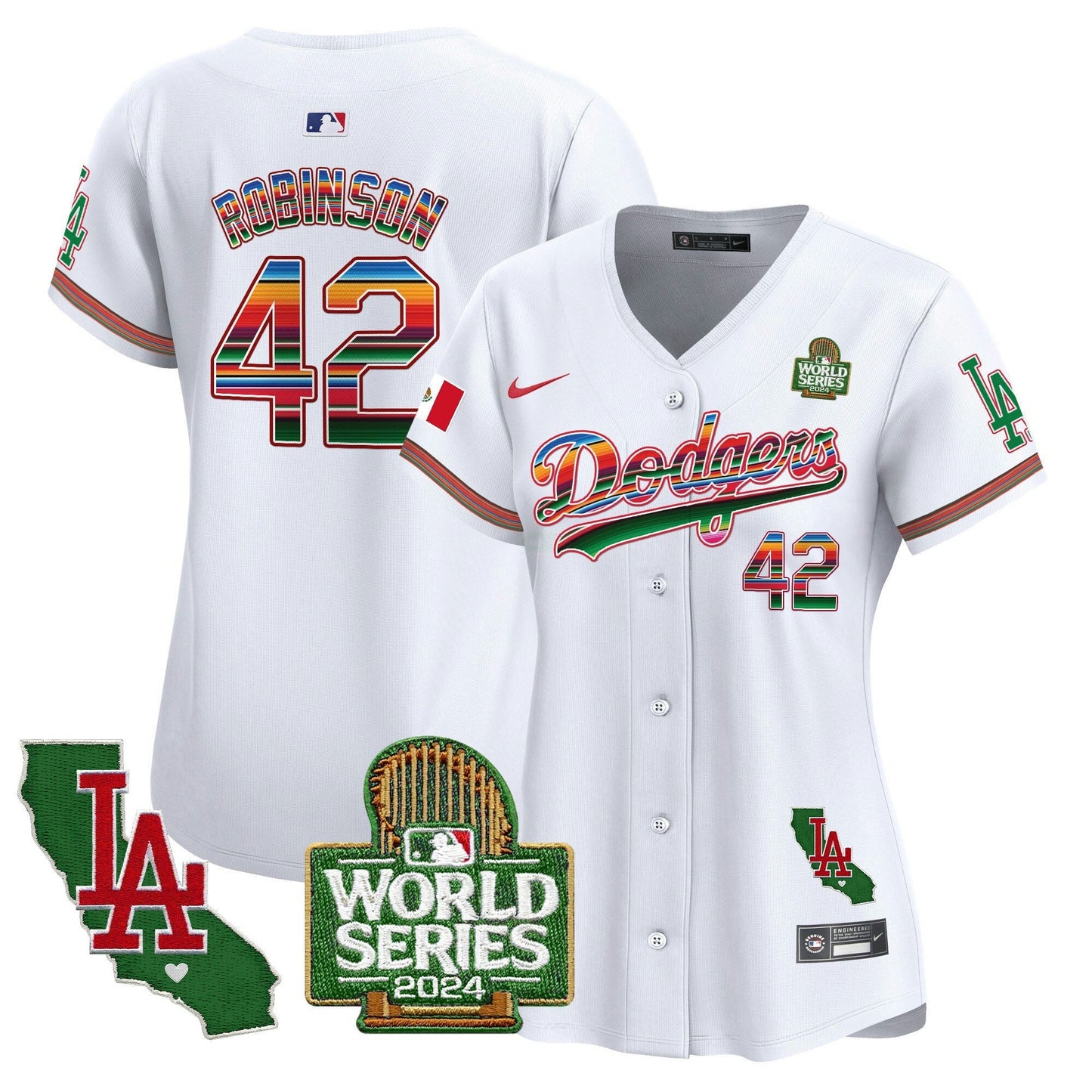 Camisa MLB Women’s Mexico 2024 World Series Vapor Premier Limited Jersey V2