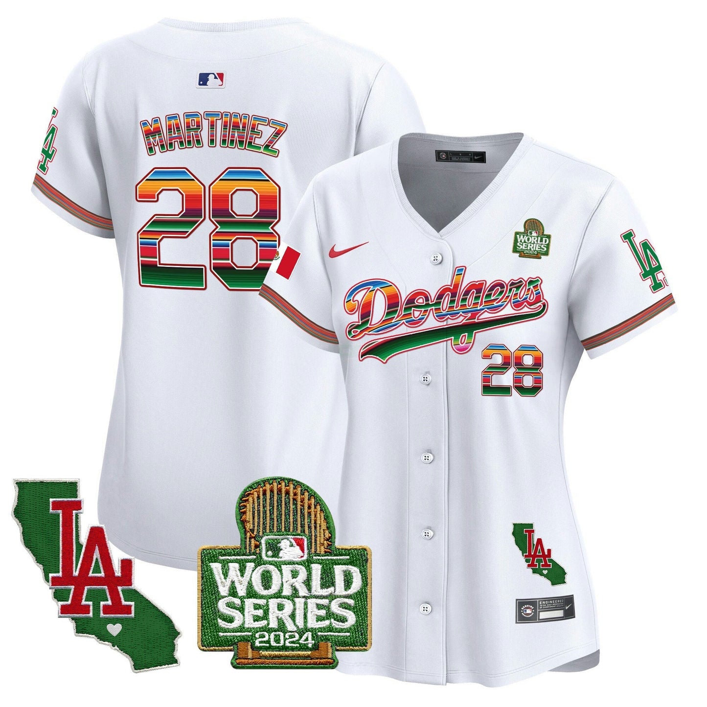Camisa MLB Women’s Mexico 2024 World Series Vapor Premier Limited Jersey V2