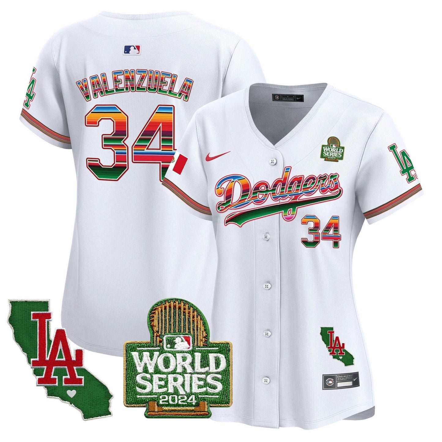 Camisa MLB Women’s Mexico 2024 World Series Vapor Premier Limited Jersey V2