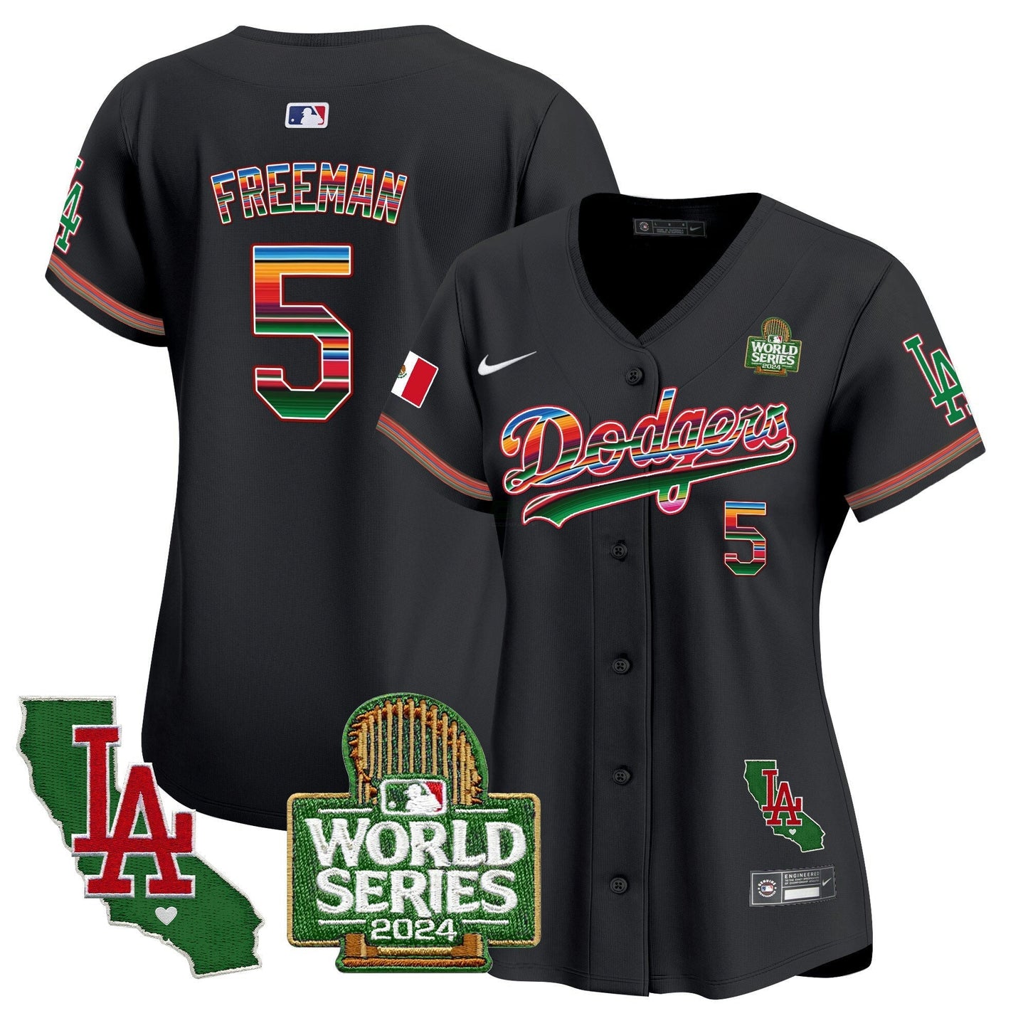 Camisa MLB Women’s Mexico 2024 World Series Vapor Premier Limited Jersey V2