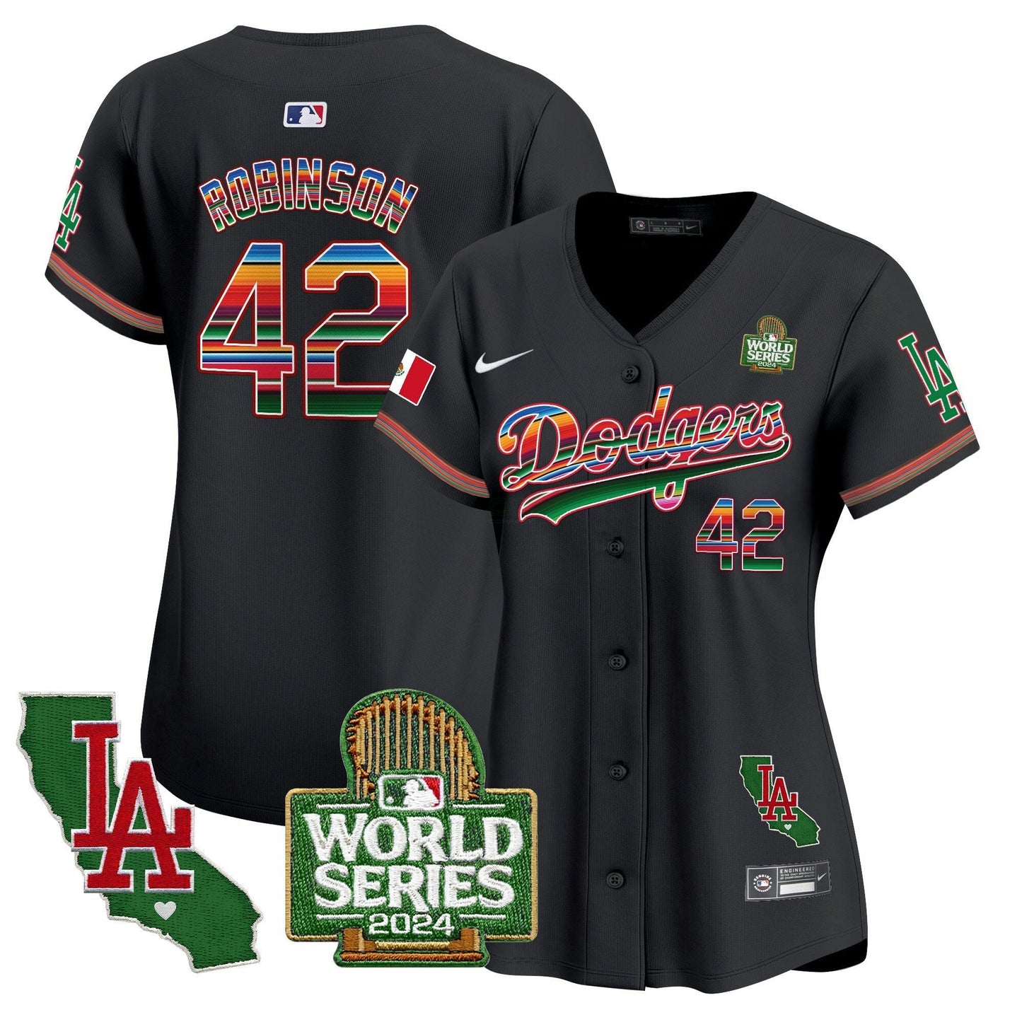 Camisa MLB Women’s Mexico 2024 World Series Vapor Premier Limited Jersey V2