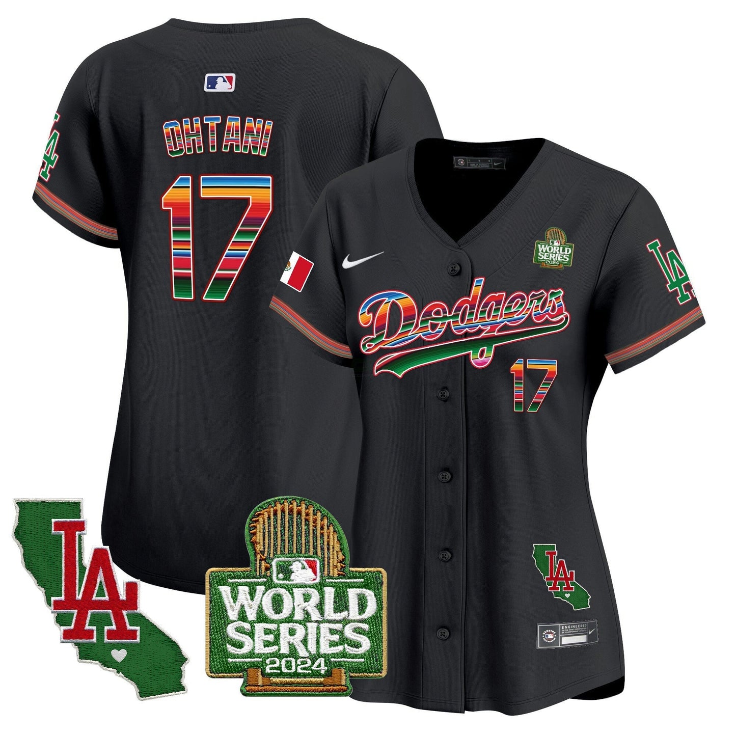 Camisa MLB Women’s Mexico 2024 World Series Vapor Premier Limited Jersey V2