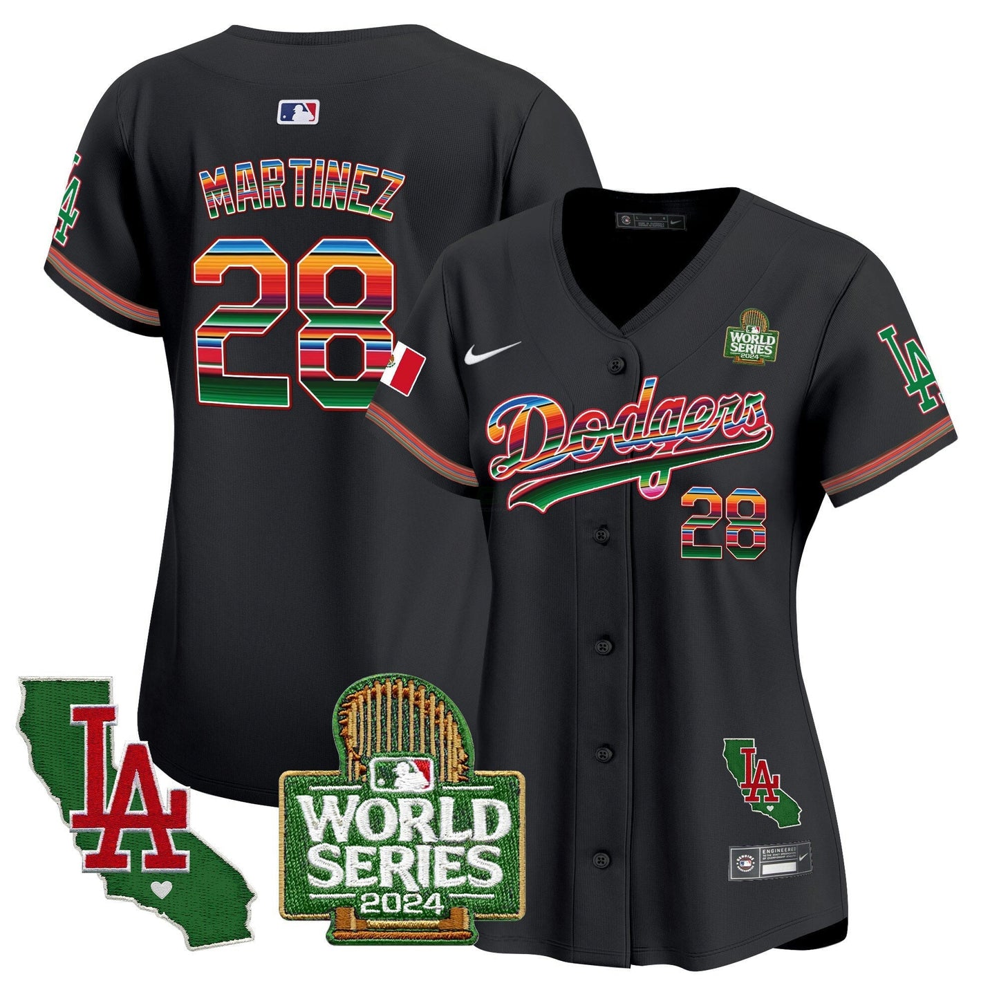 Camisa MLB Women’s Mexico 2024 World Series Vapor Premier Limited Jersey V2