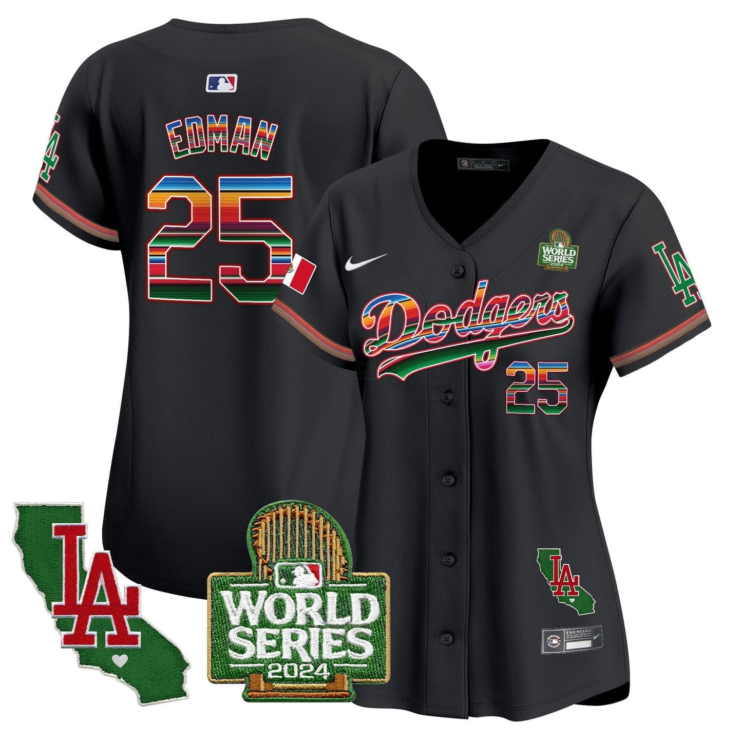 Camisa MLB Women’s Mexico 2024 World Series Vapor Premier Limited Jersey V2