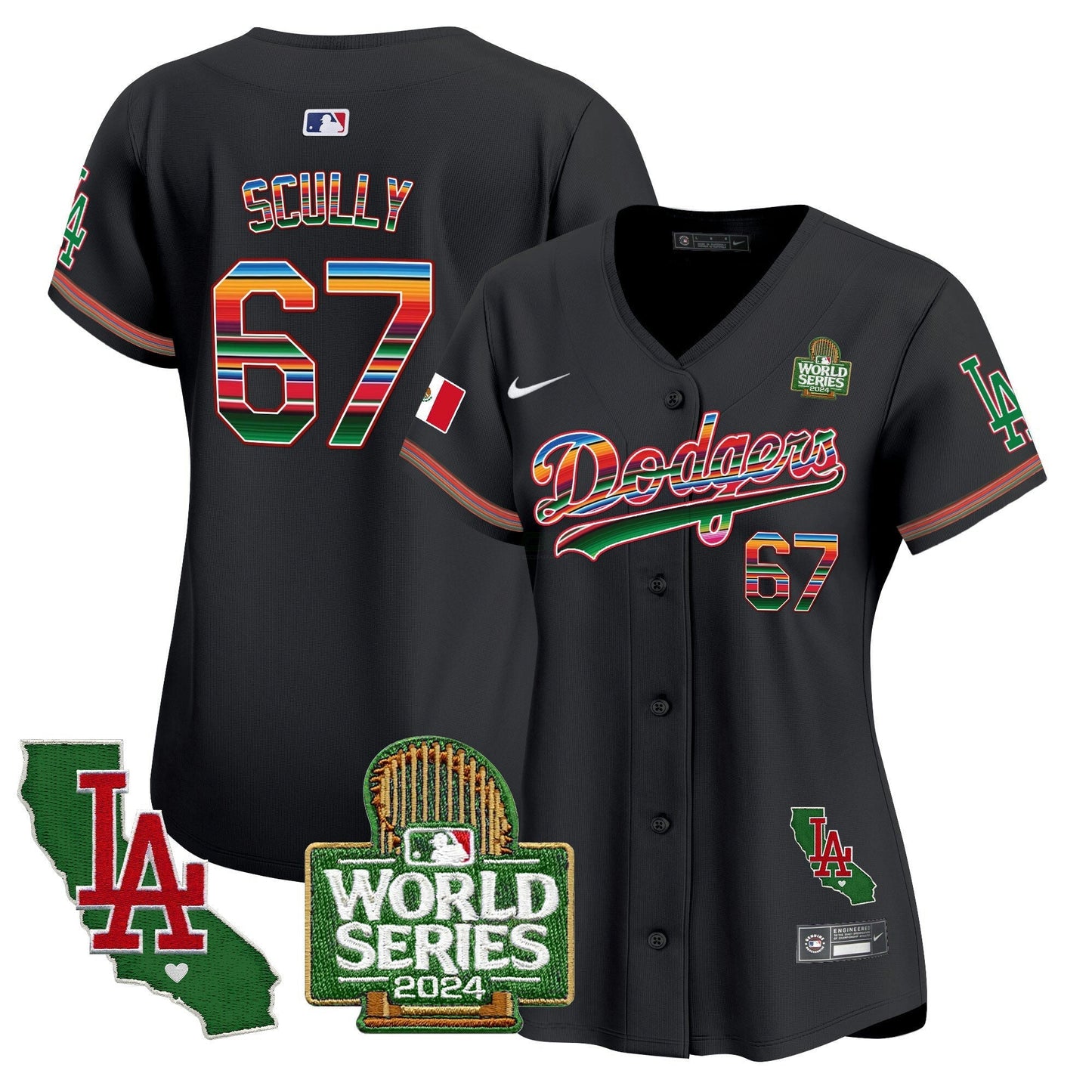 Camisa MLB Women’s Mexico 2024 World Series Vapor Premier Limited Jersey V2