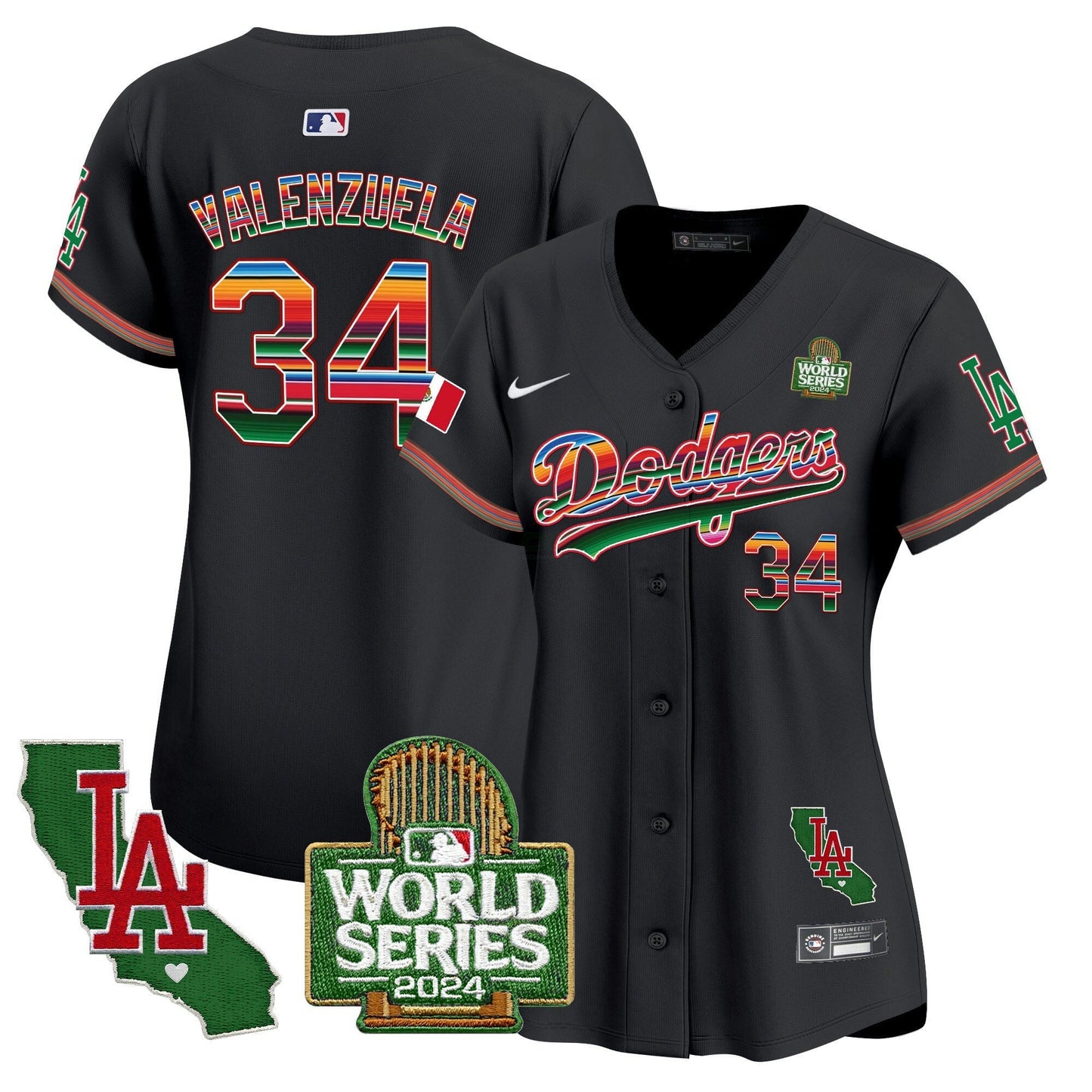 Camisa MLB Women’s Mexico 2024 World Series Vapor Premier Limited Jersey V2