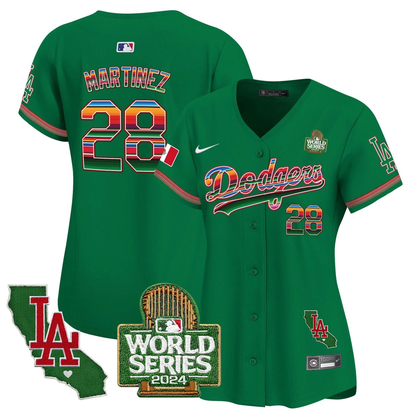 Camisa MLB Women’s Mexico 2024 World Series Vapor Premier Limited Jersey V2