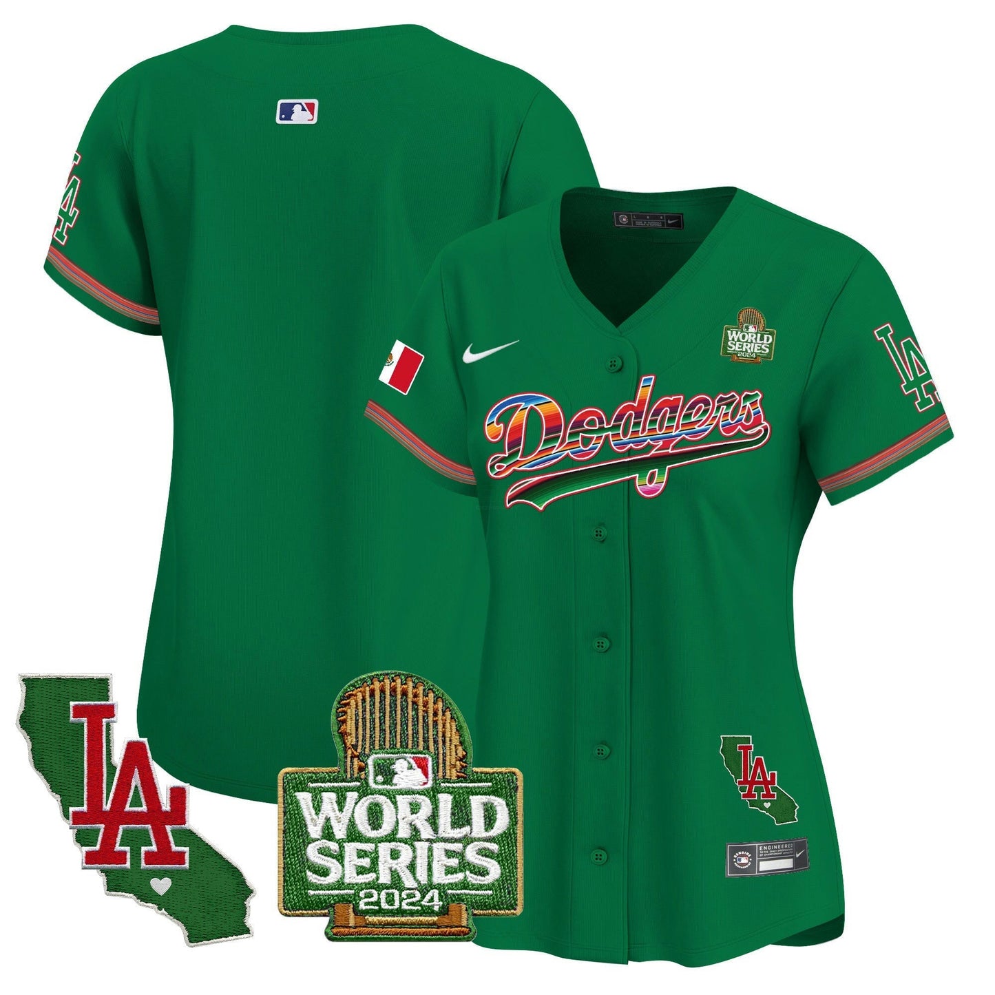 Camisa MLB Women’s Mexico 2024 World Series Vapor Premier Limited Jersey V2