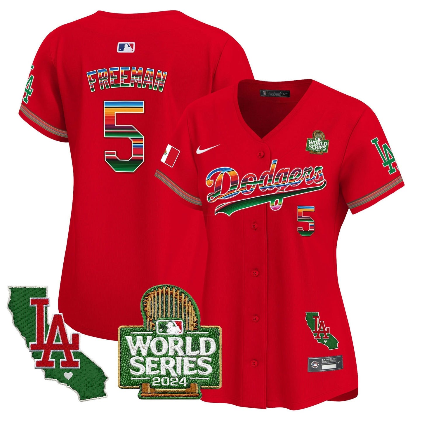 Camisa MLB Women’s Mexico 2024 World Series Vapor Premier Limited Jersey V2