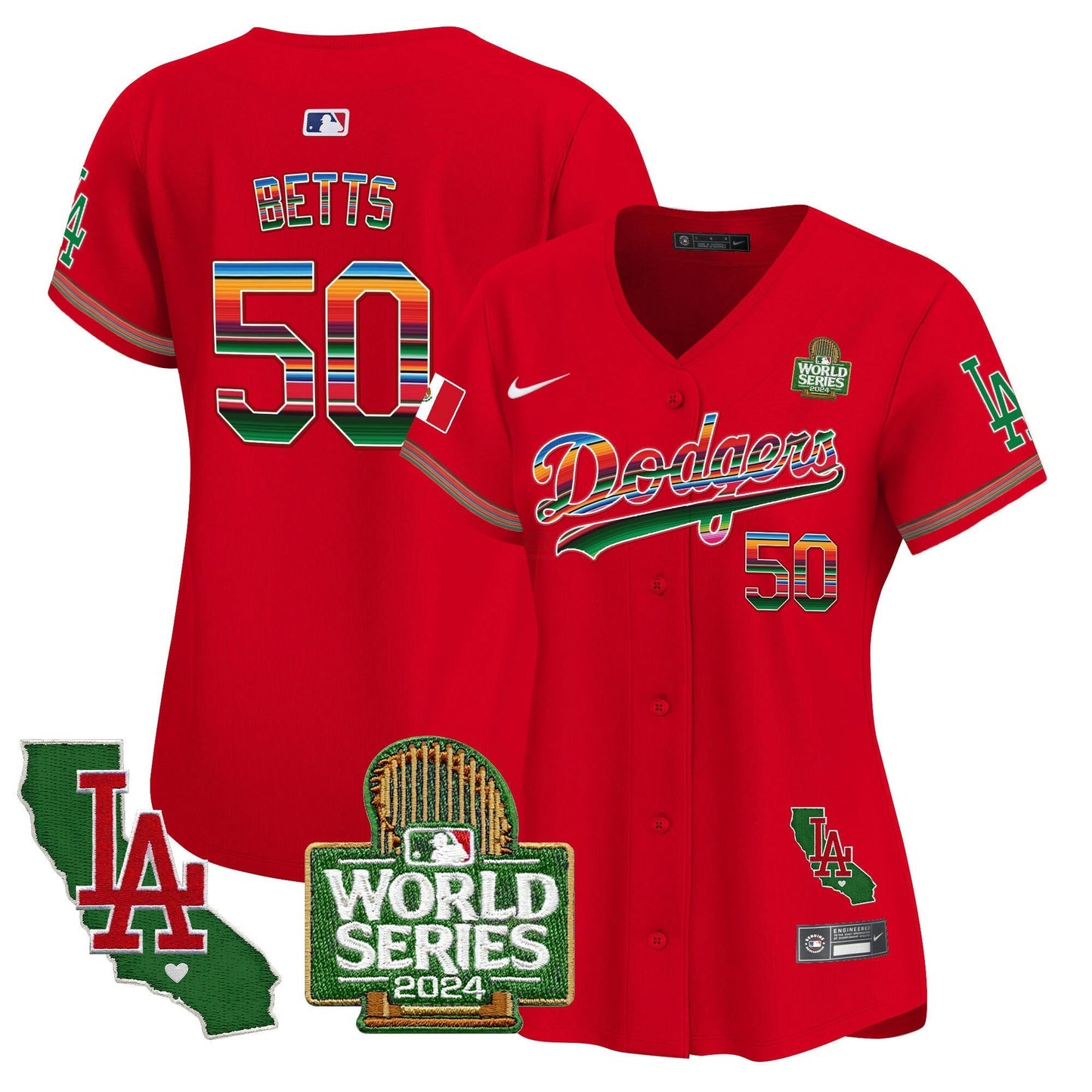 Camisa MLB Women’s Mexico 2024 World Series Vapor Premier Limited Jersey V2