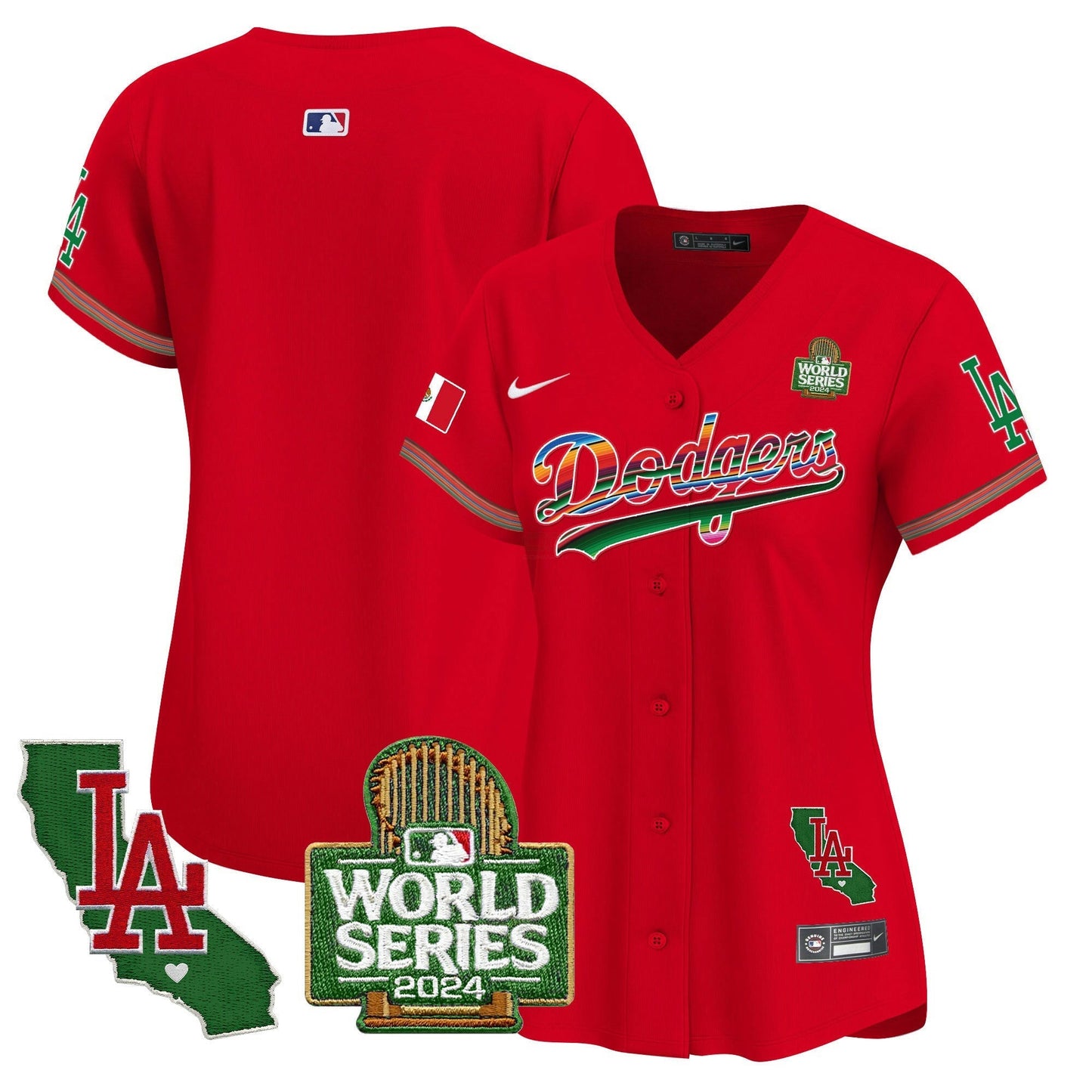 Camisa MLB Women’s Mexico 2024 World Series Vapor Premier Limited Jersey V2
