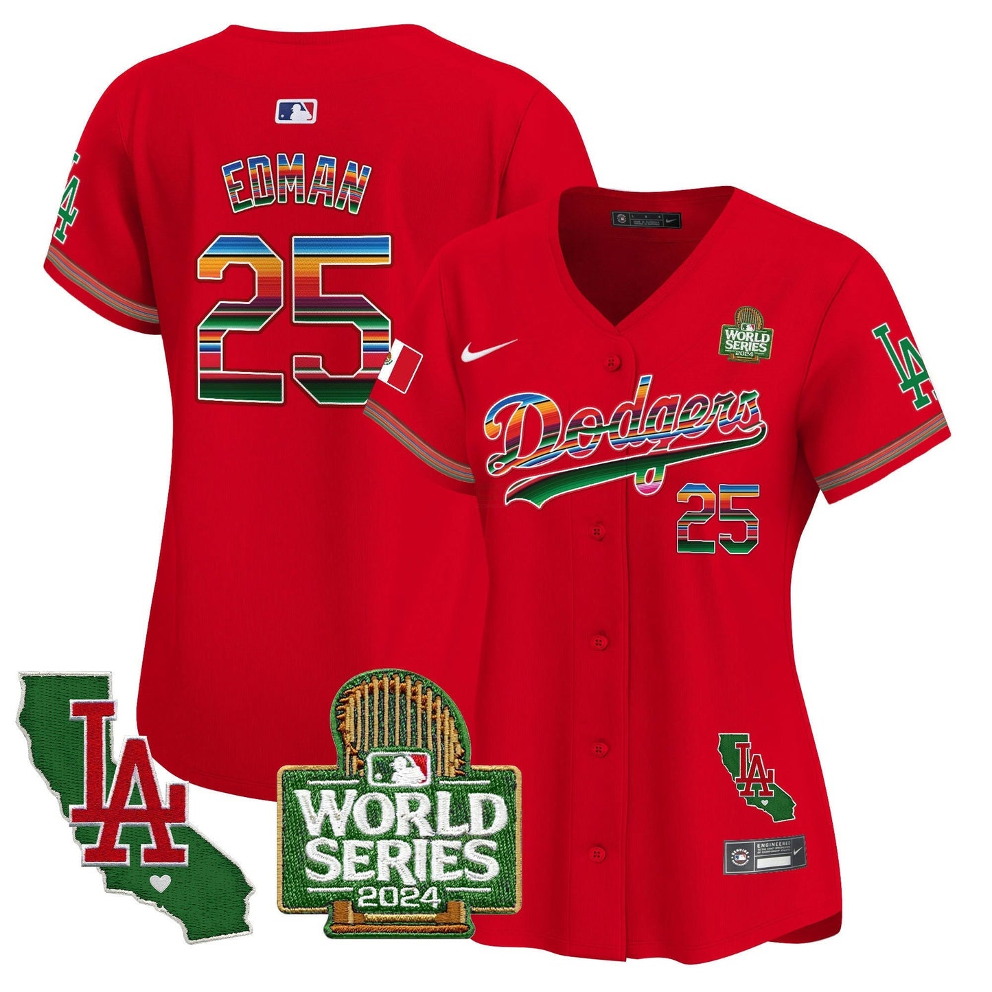 Camisa MLB Women’s Mexico 2024 World Series Vapor Premier Limited Jersey V2