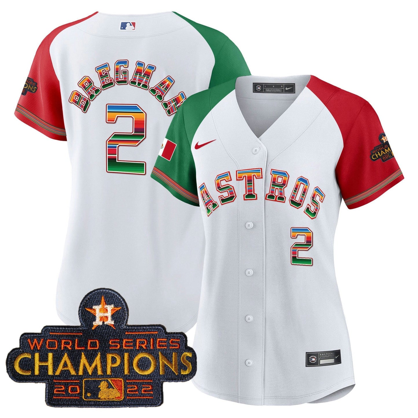 Camisa MLB Houston Astros Women’s Mexico Baseball Limited Jersey