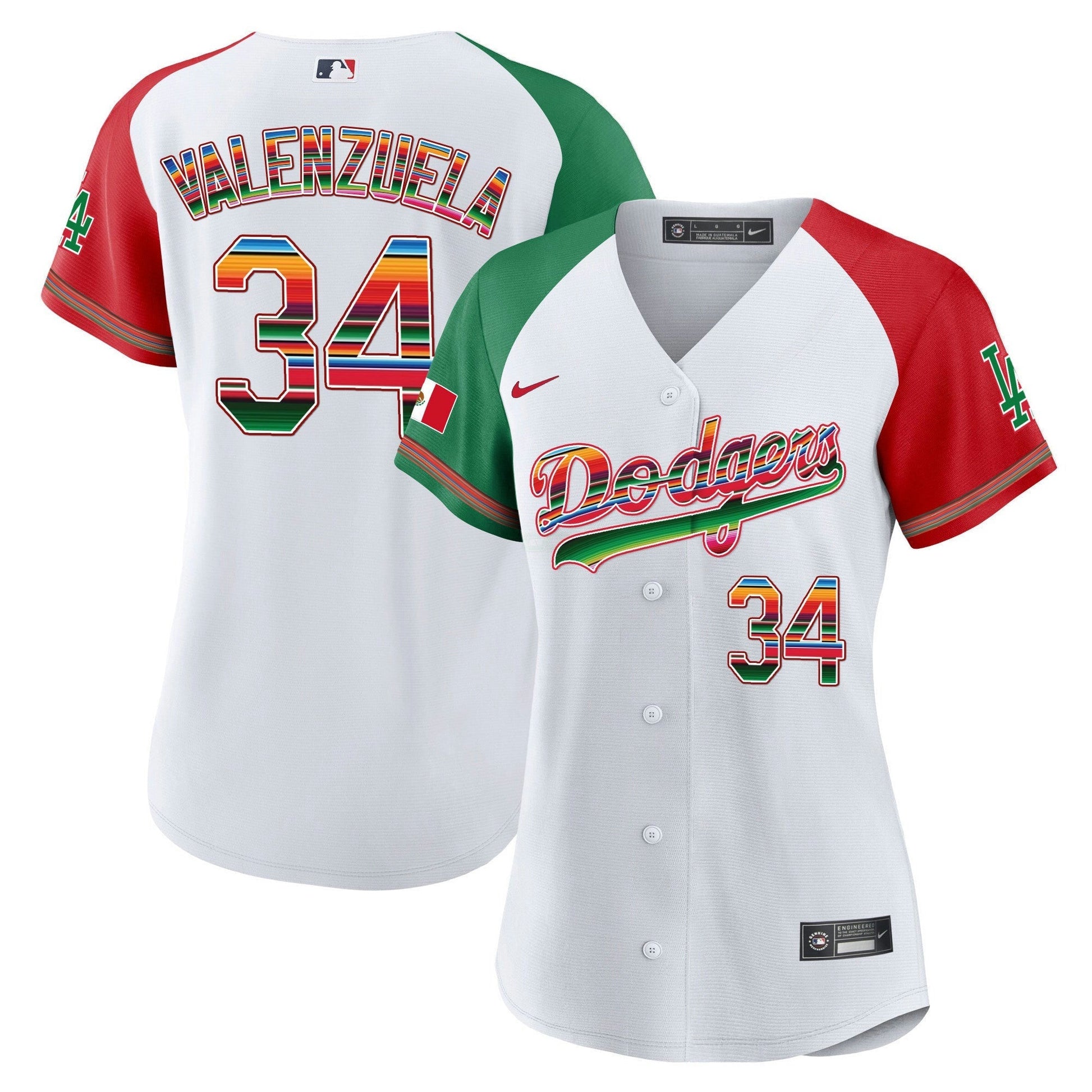Camisa MLB Los Angeles Dodgers Women’s Mexico Baseball Limited Jersey